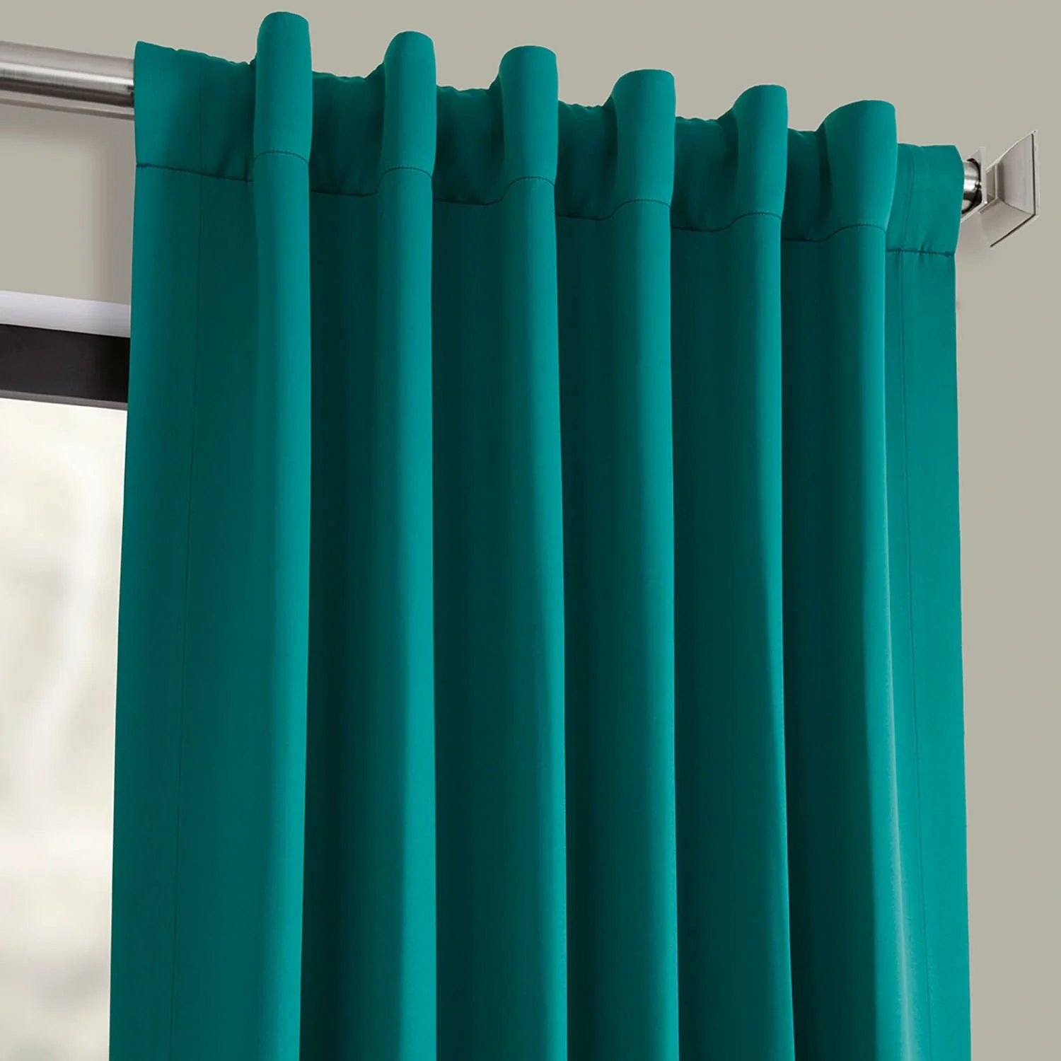 Exclusive Fabrics Room Darkening Curtain Panel Pair (2 Panels)