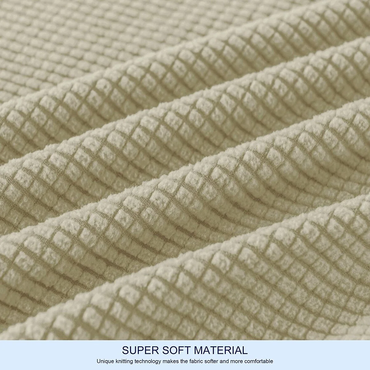 Subrtex 5-Piece Stretch Loveseat Slipcover Sets with 2 Backrest Cushion Covers and 2 Seat Cushion Covers