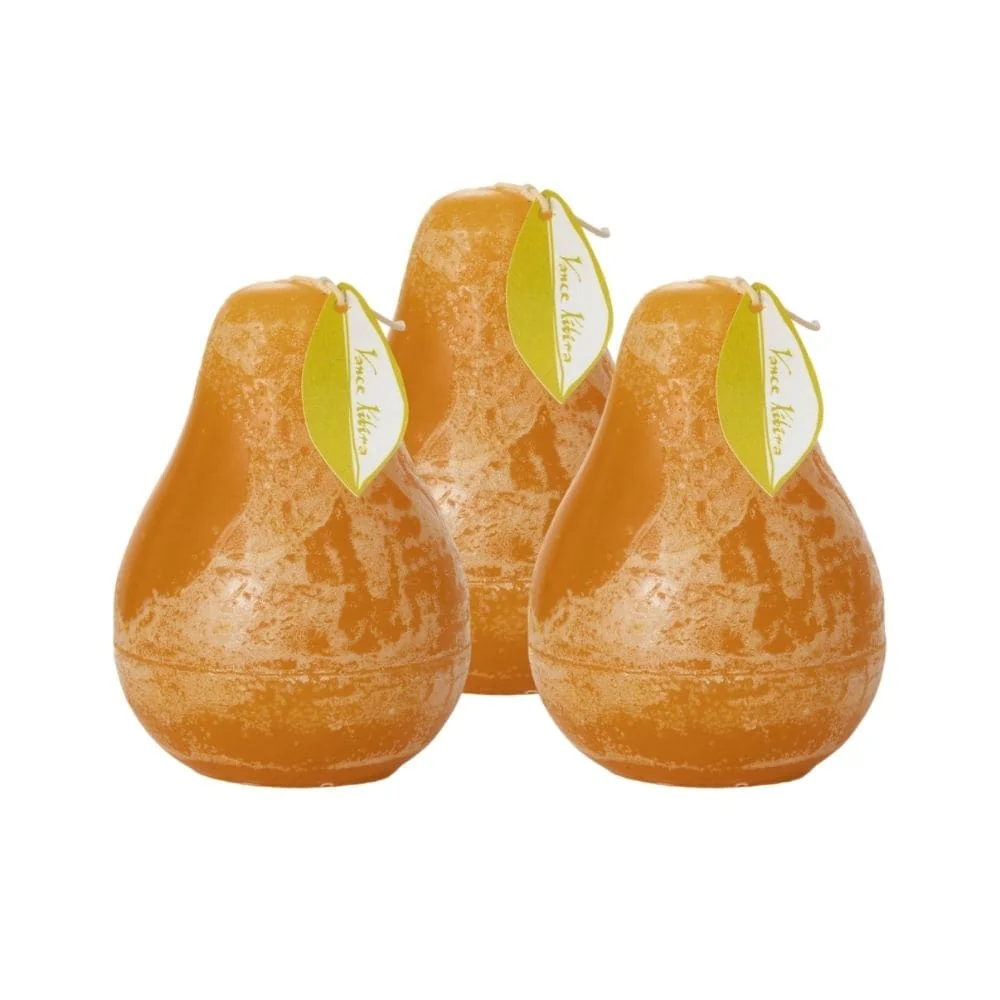 Brown Sugar Pear Candles - Set of 3 - 3