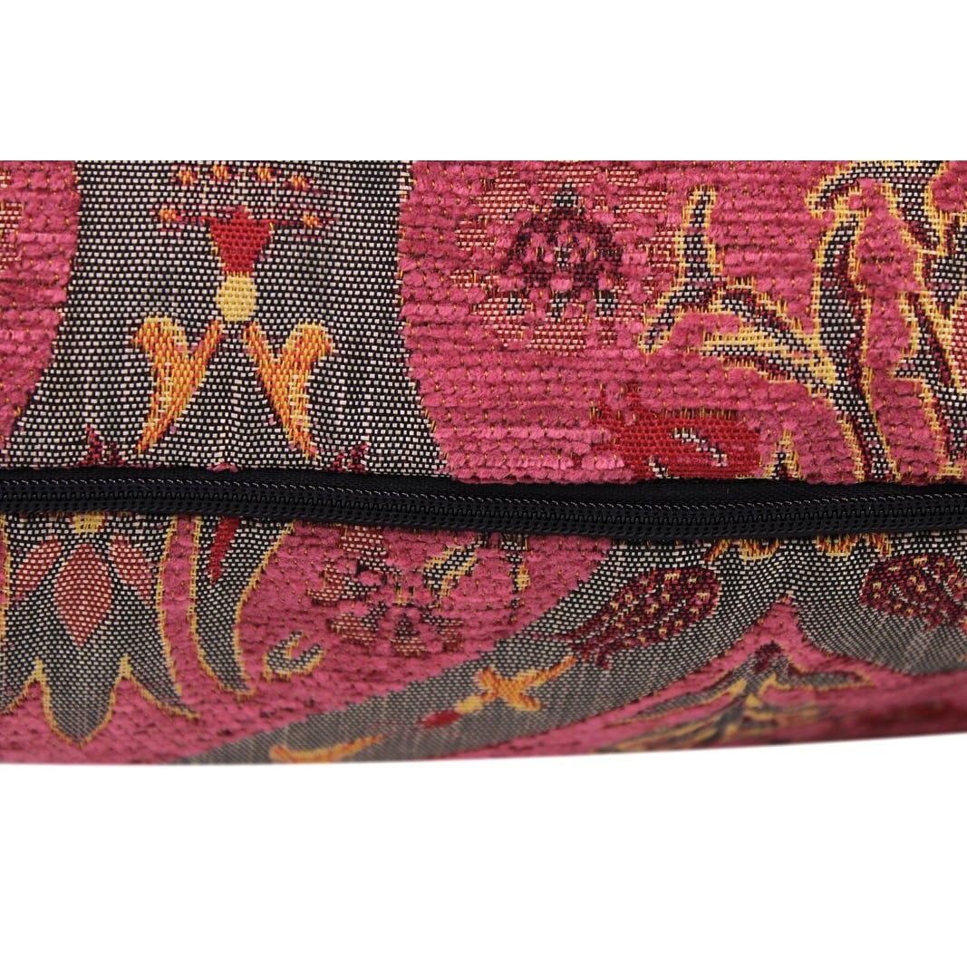 Boho Chic Peony Turkish Throw Pillow