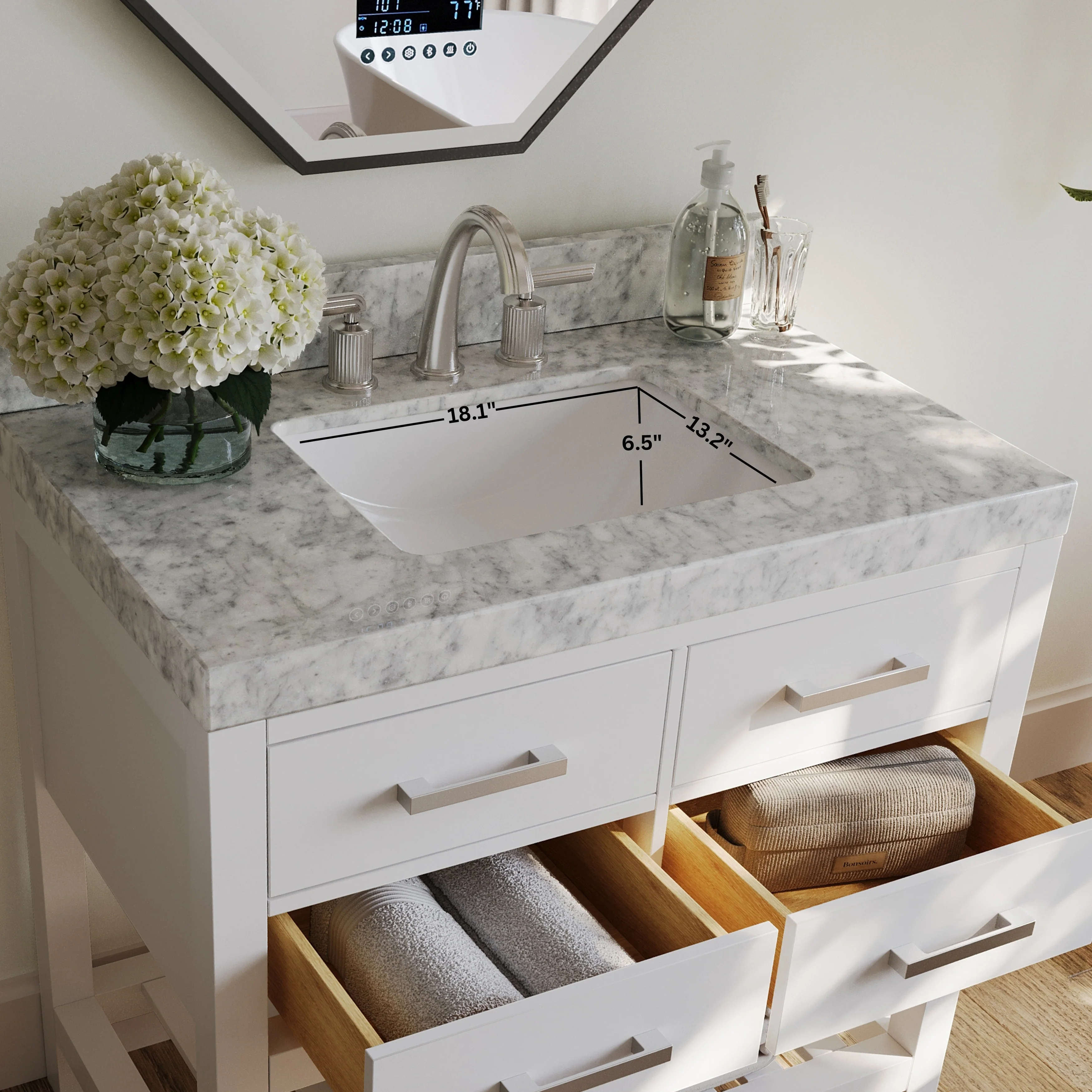 Ancerre Designs Elizabeth Bathroom Vanity Set