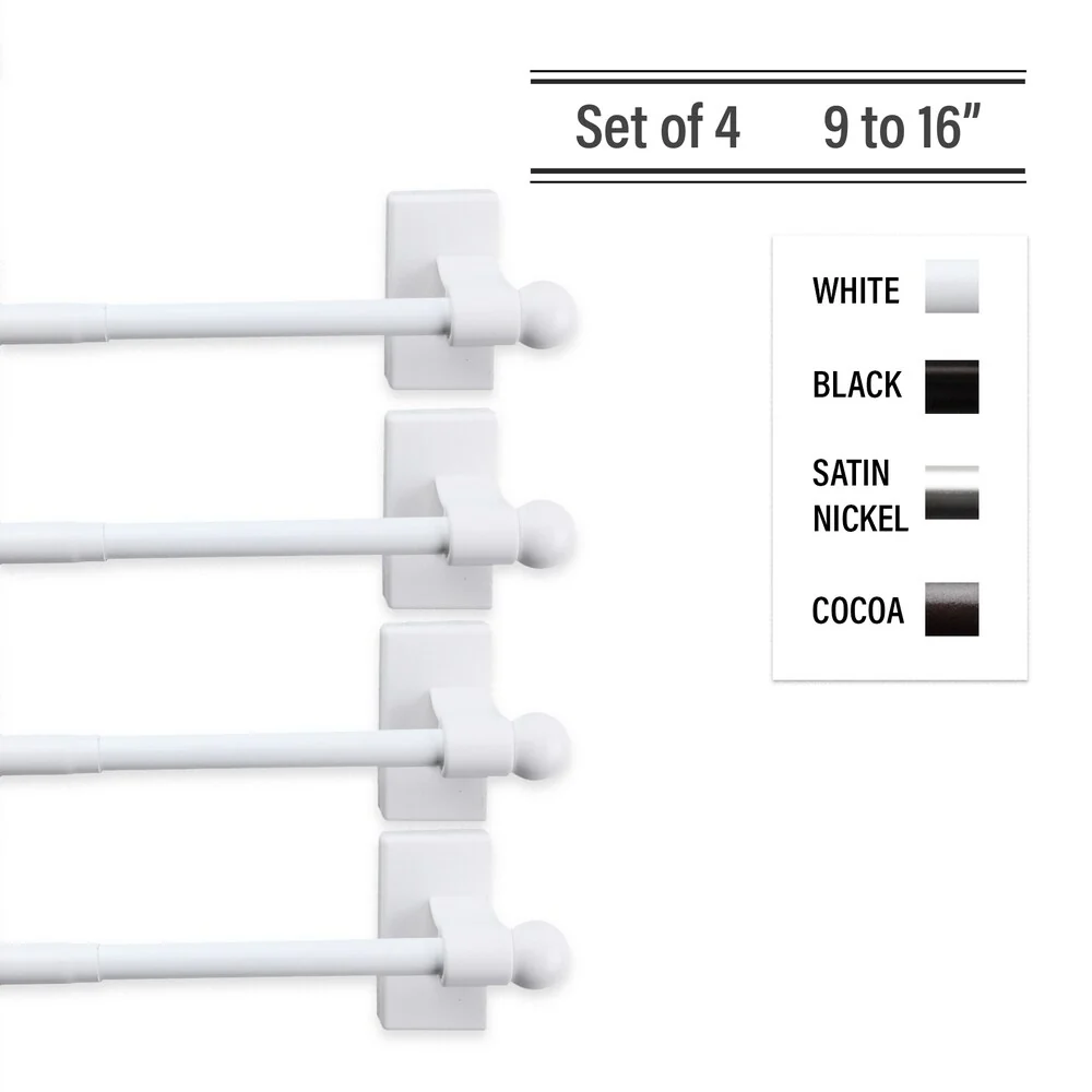 InStyledesign 7/16 inch dia. Magnetic Rod 9-16 inch long ( Set of 4 )
