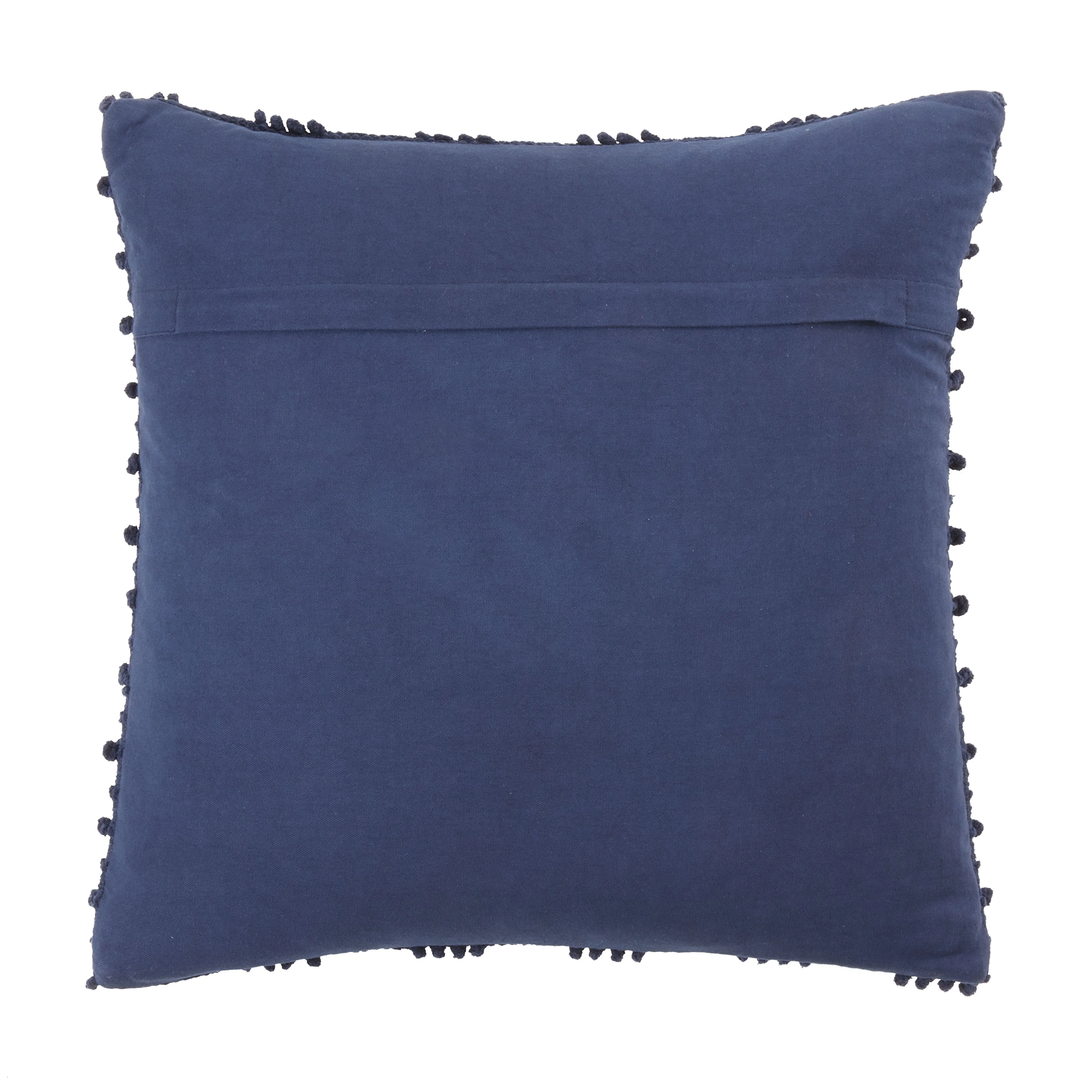 Nubby Design Down Filled Throw Pillow