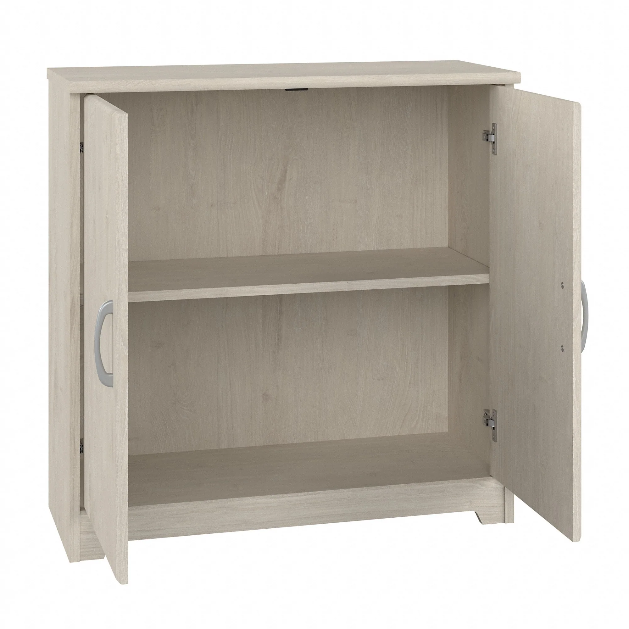 Cabot Small Bathroom Storage Cabinet with Doors by Bush Furniture