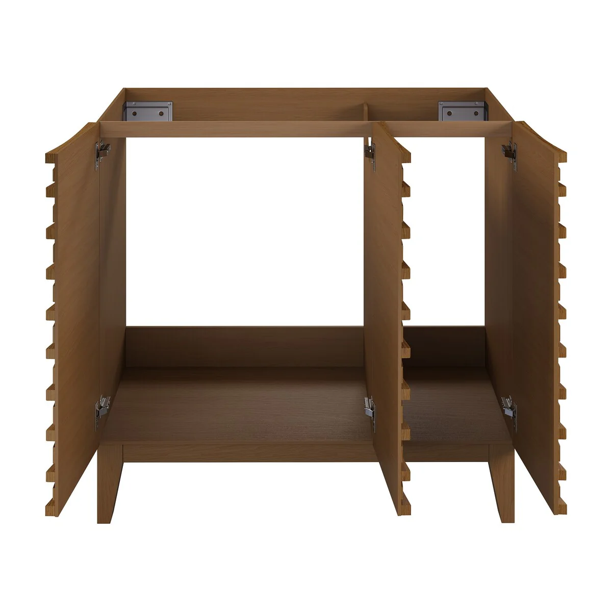 Cascade 36'' Bathroom Vanity In Brown Oak - Cabinet