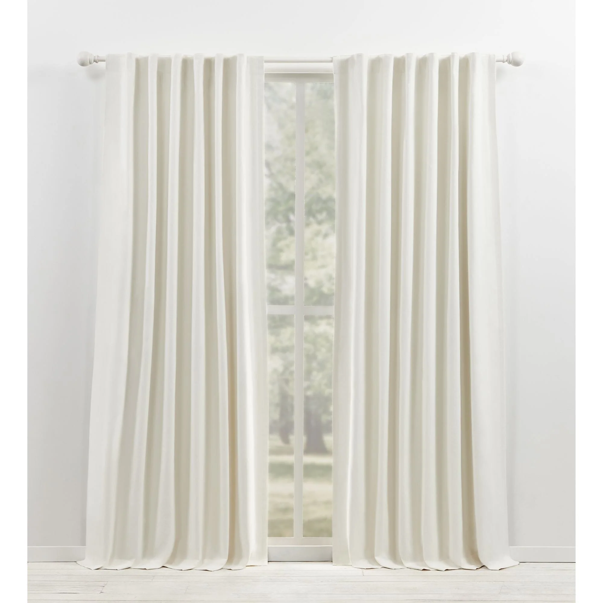 Lauren Ralph Lauren Waller Blackout Back Tab/Rod Pocket Single Curtain Panel