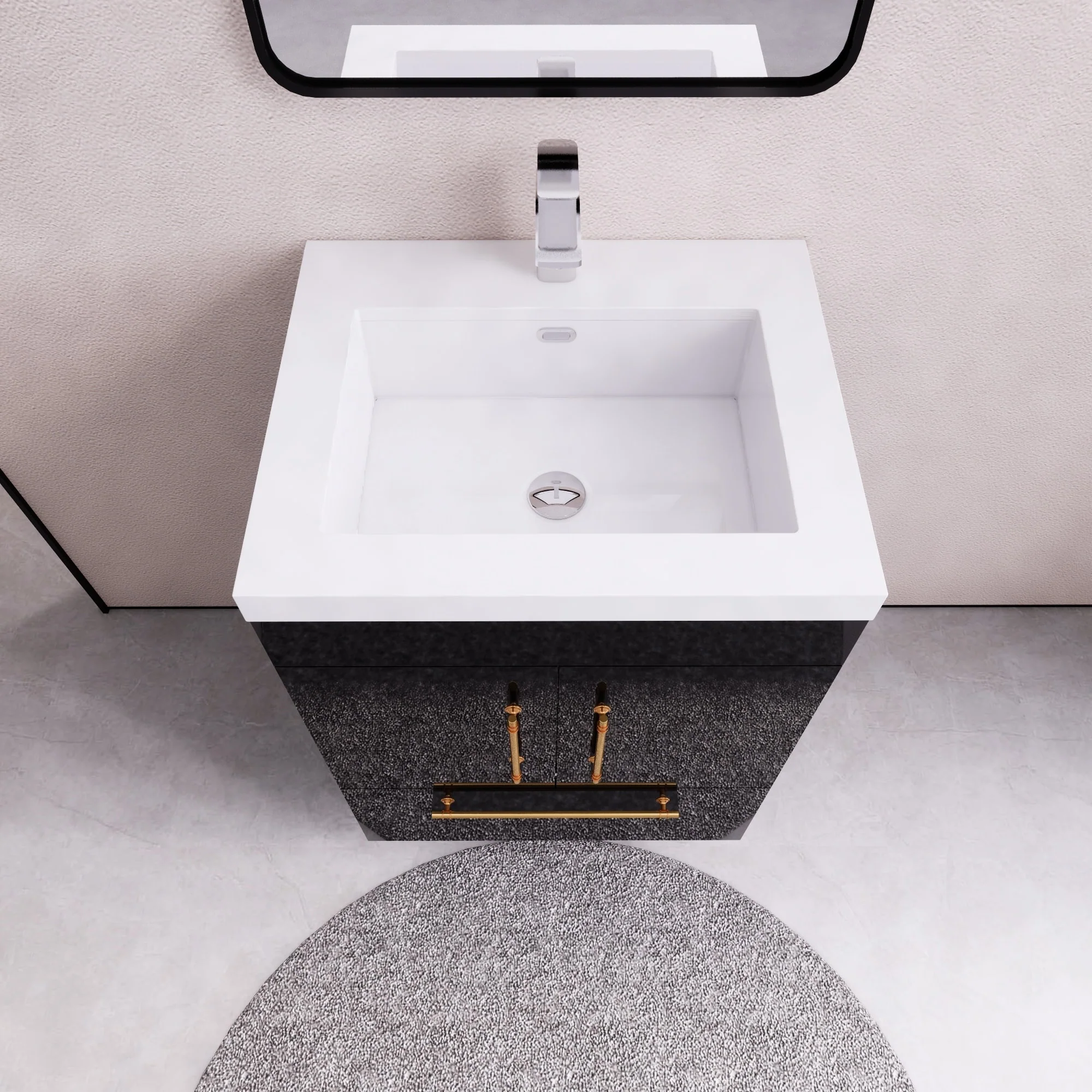 Eliza 24'' Freestanding Vanity with Single Sink