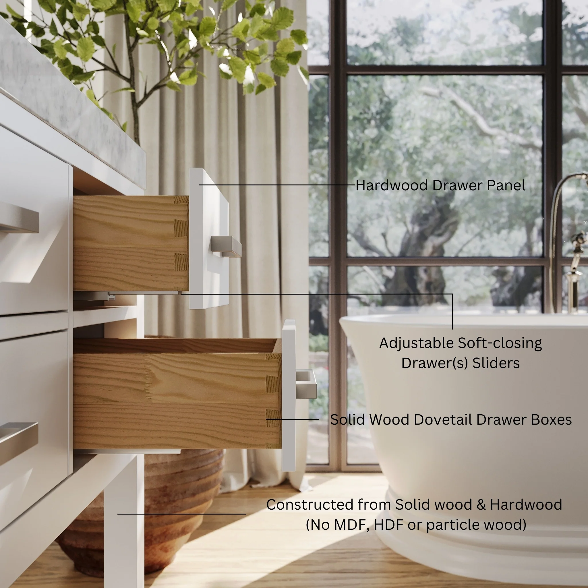 Ancerre Designs Elizabeth Bathroom Vanity Set