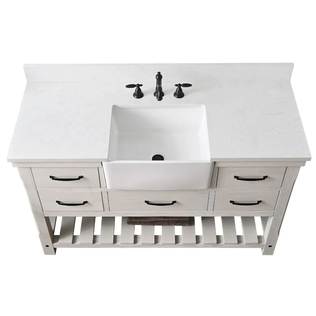 Sudio Design Bathroom Vanity Wesley Weathered Collection.