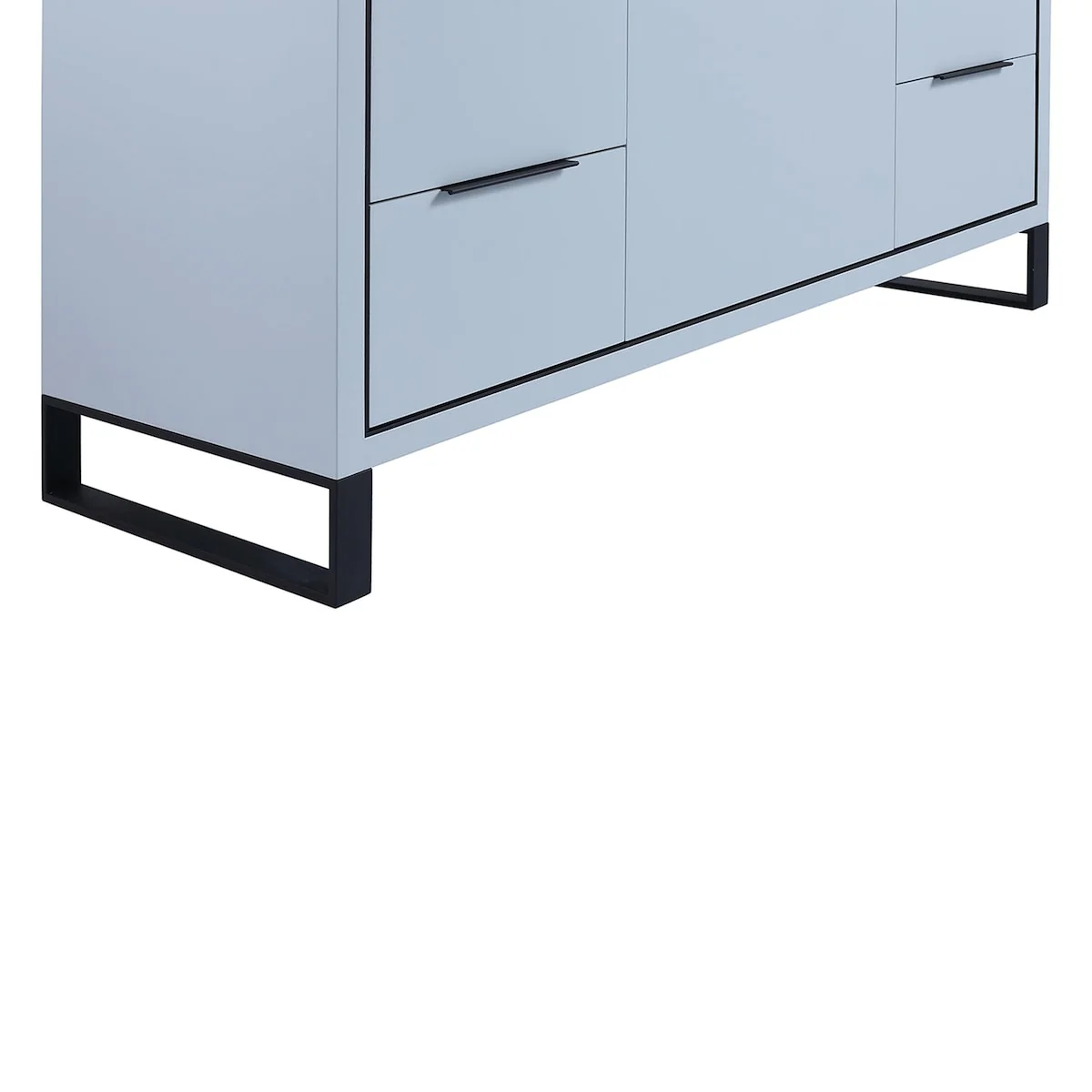 Fine Fixtures Opulence Collection Bathroom Vanity with White Ceramic Sink