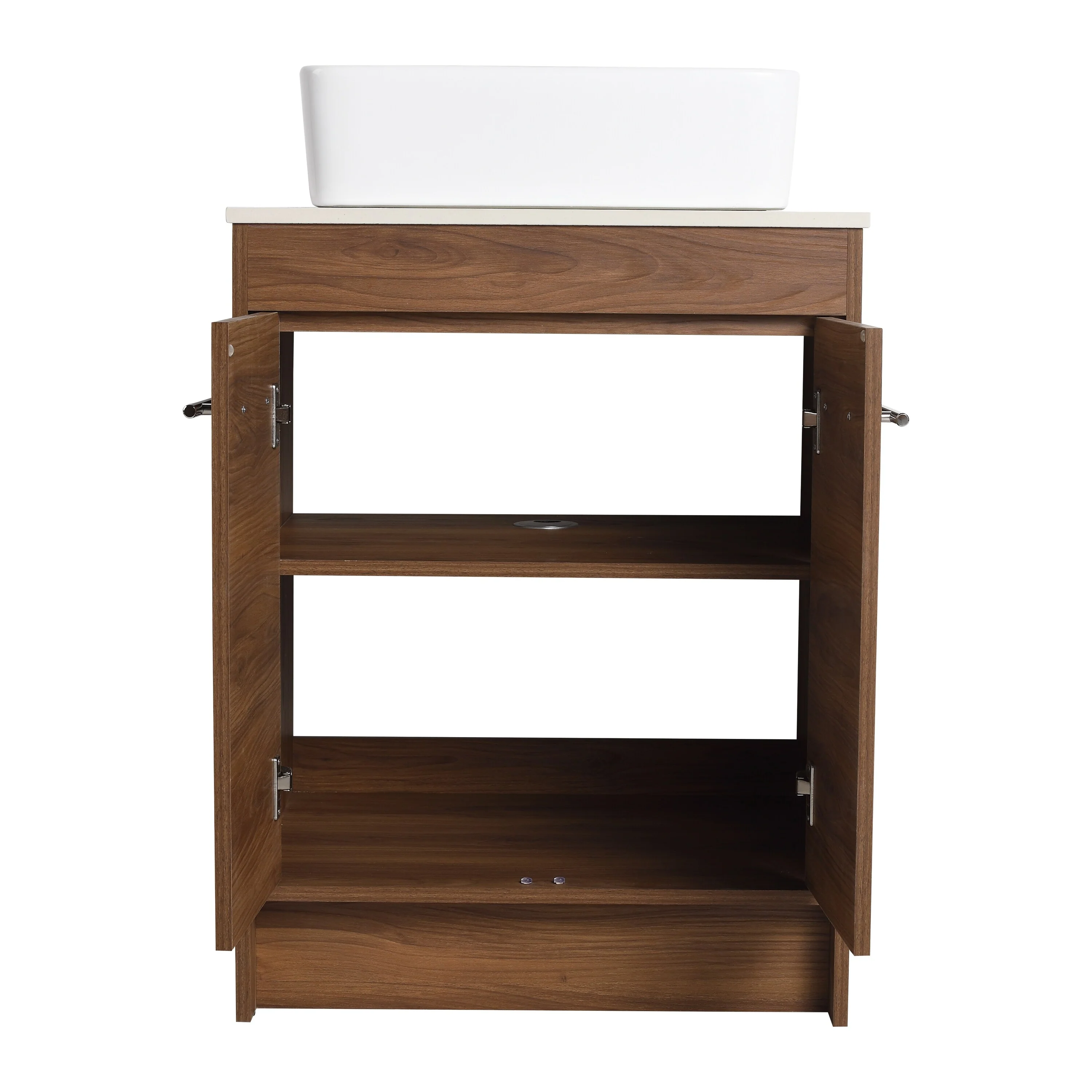 BNK 24/36/48/60 Inch Bathroom Vanity with Sink, Freestanding Bathroom Vanity with Soft Close Doors and Adjustable Shelf