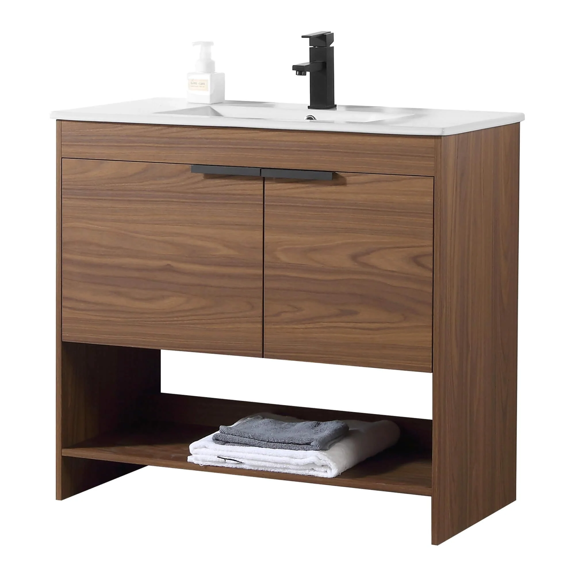 Fine Fixtures Phoenix Bathroom Vanity with Sink - Full Assembly Required