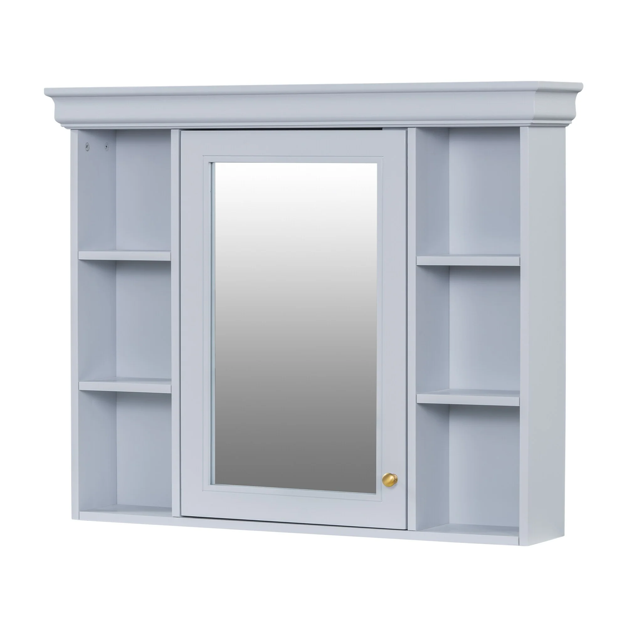 Wall Mounted Bathroom Storage Cabinet with Mirror Door