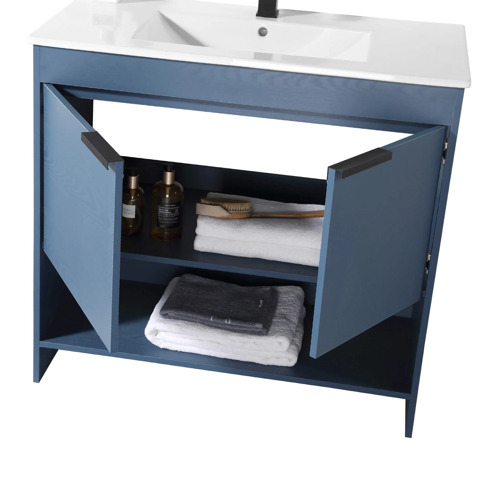 Fine Fixtures Phoenix Bathroom Vanity with Sink - Full Assembly Required