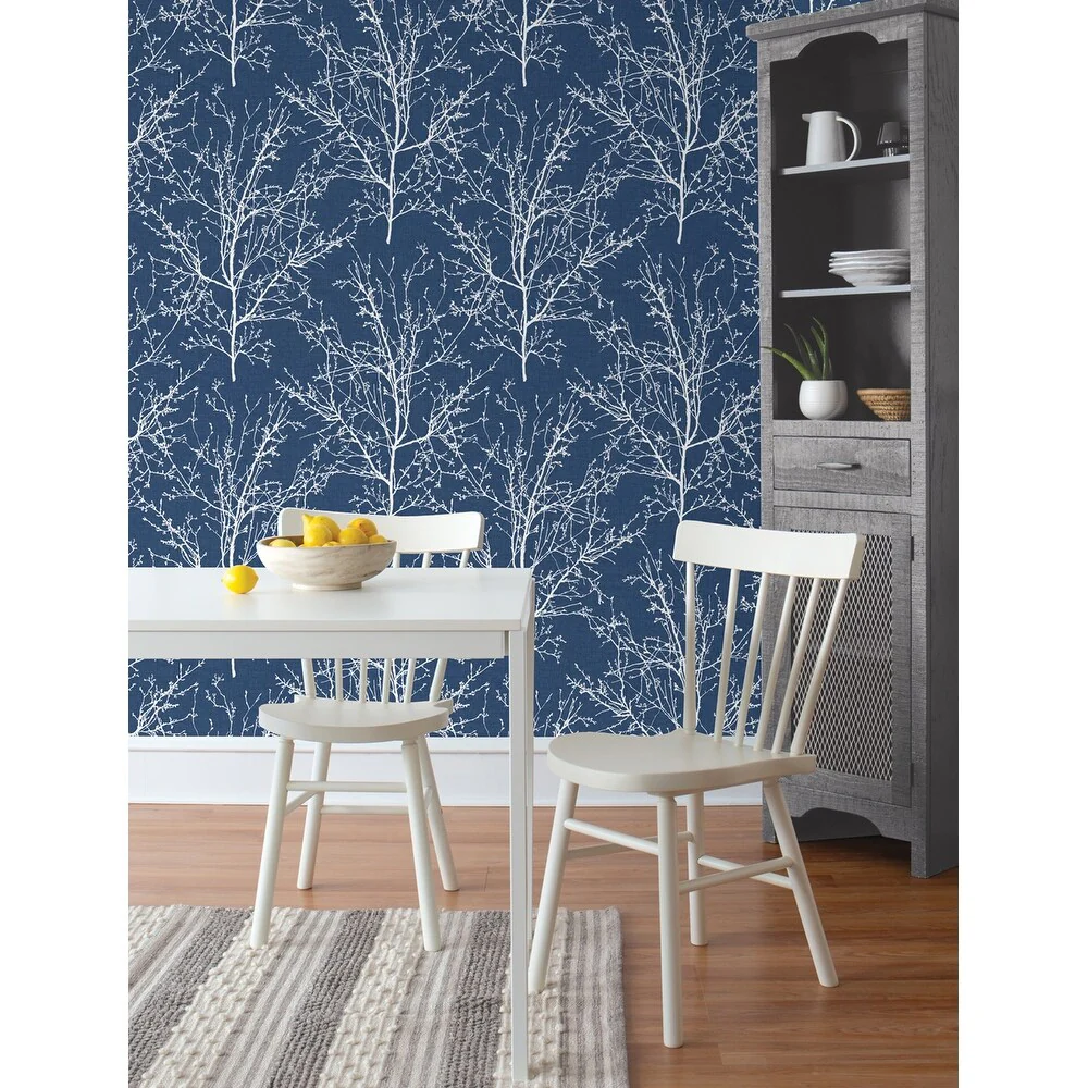NextWall Tree Branches Peel and Stick Removable Wallpaper