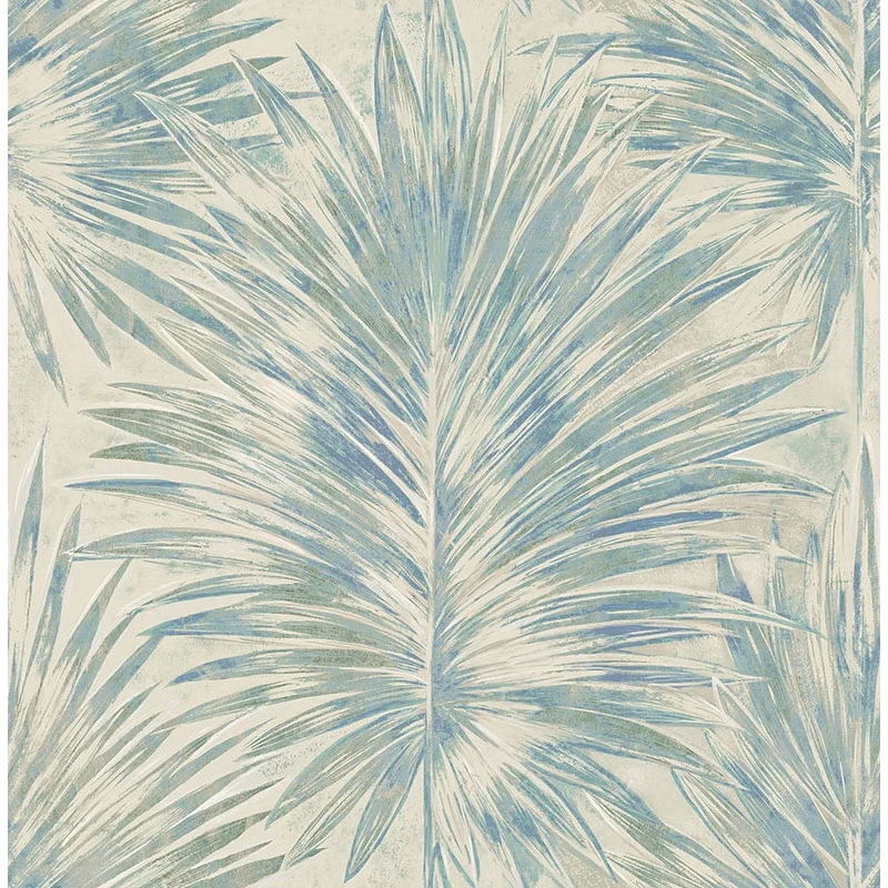 Seabrook Designs Cyril Palm Unpasted Wallpaper