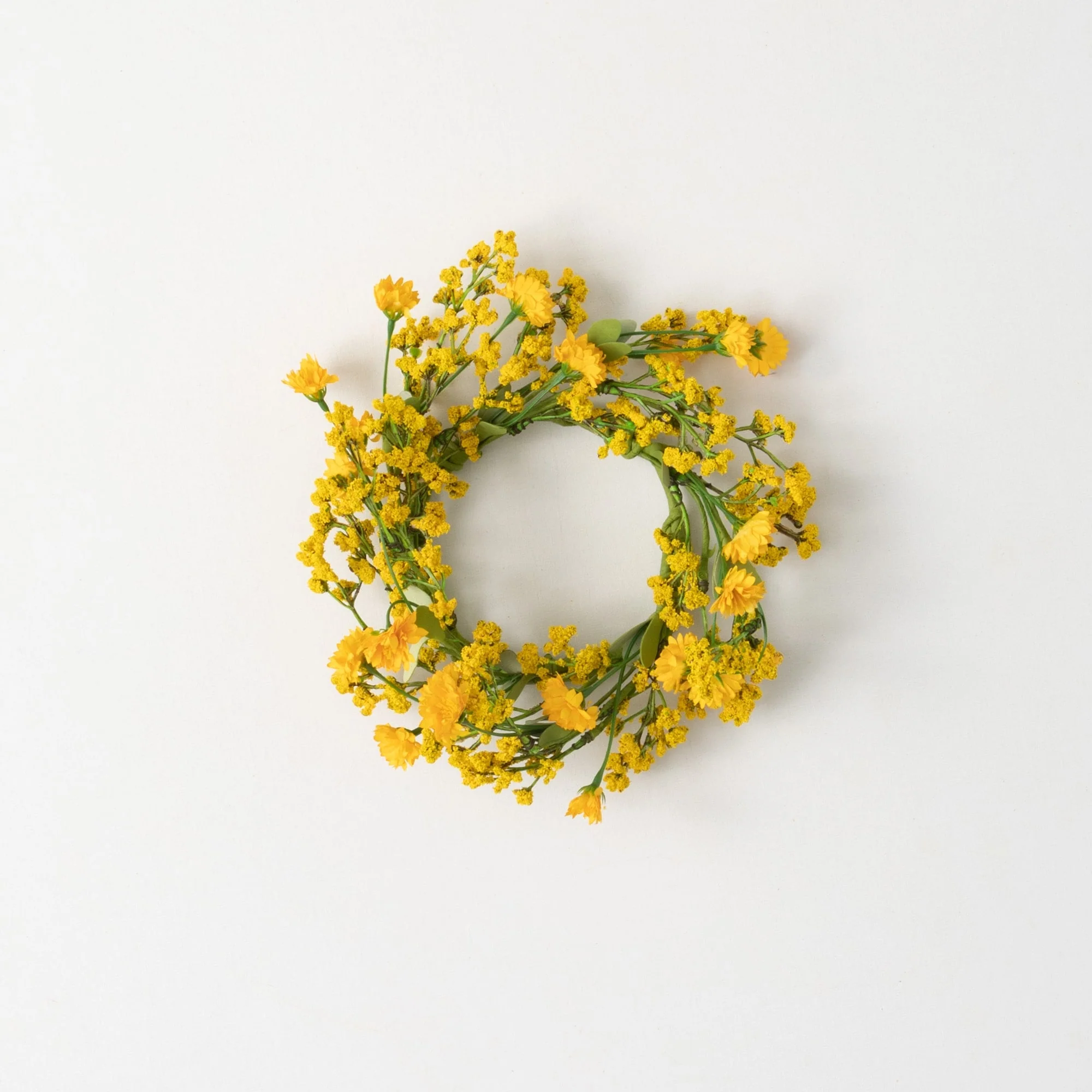 Sullivans Artificial Yellow Wildflower Wreath