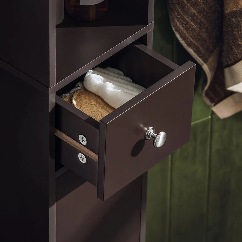 SoBuy BZR34-W, Bathroom Tall Cabinet Cupboard Storage Cabinet