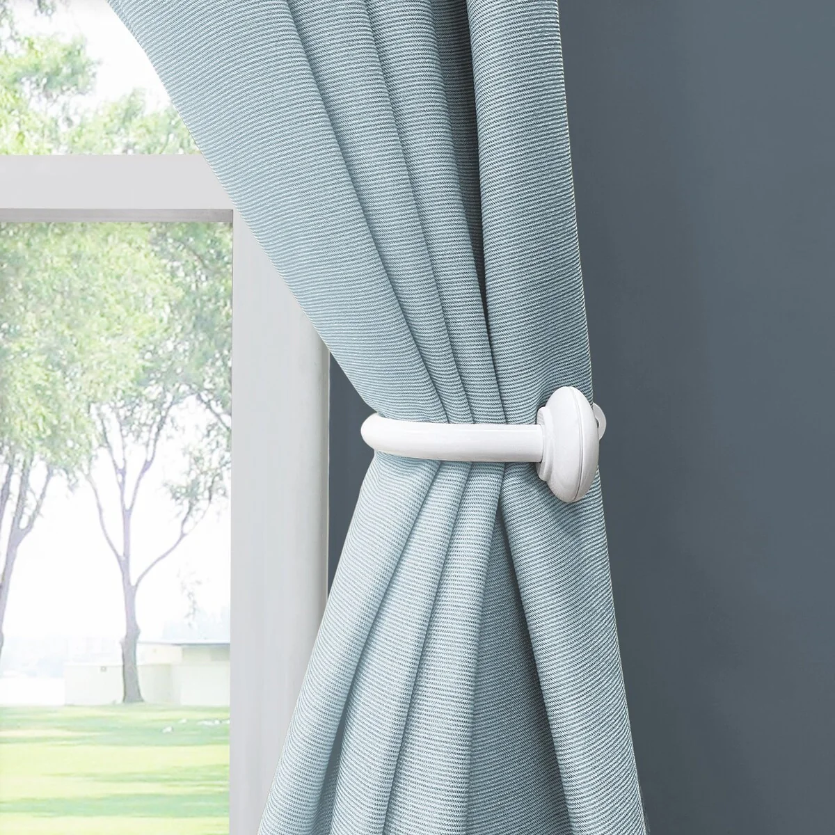 Lumi 3/4 in. Dia. Curtain Holdback (2-Pack / 4-Pack)