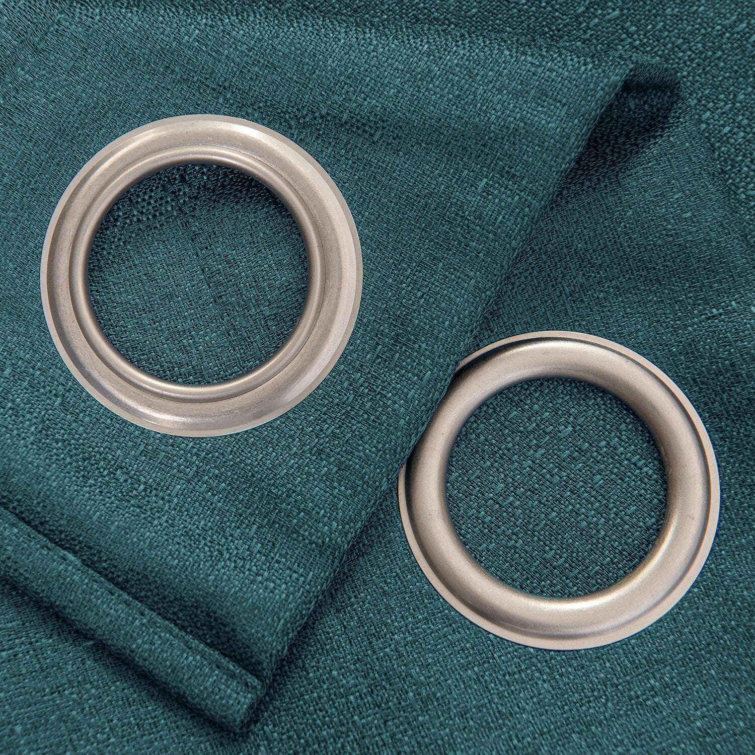 Cole Textured Grommet Window Curtain Panel 90
