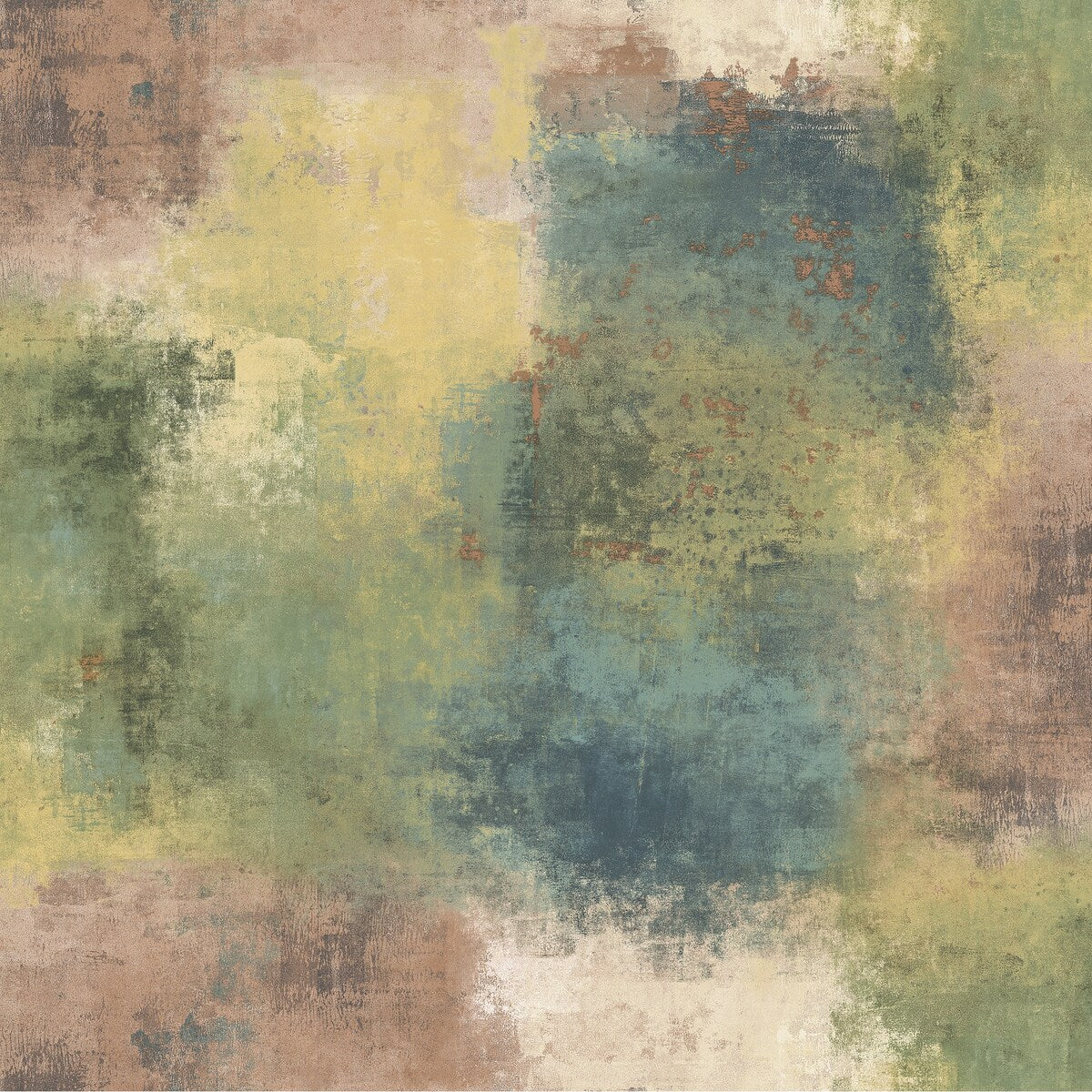 Seabrook Designs Cyprus Abstract Faux Unpasted Wallpaper