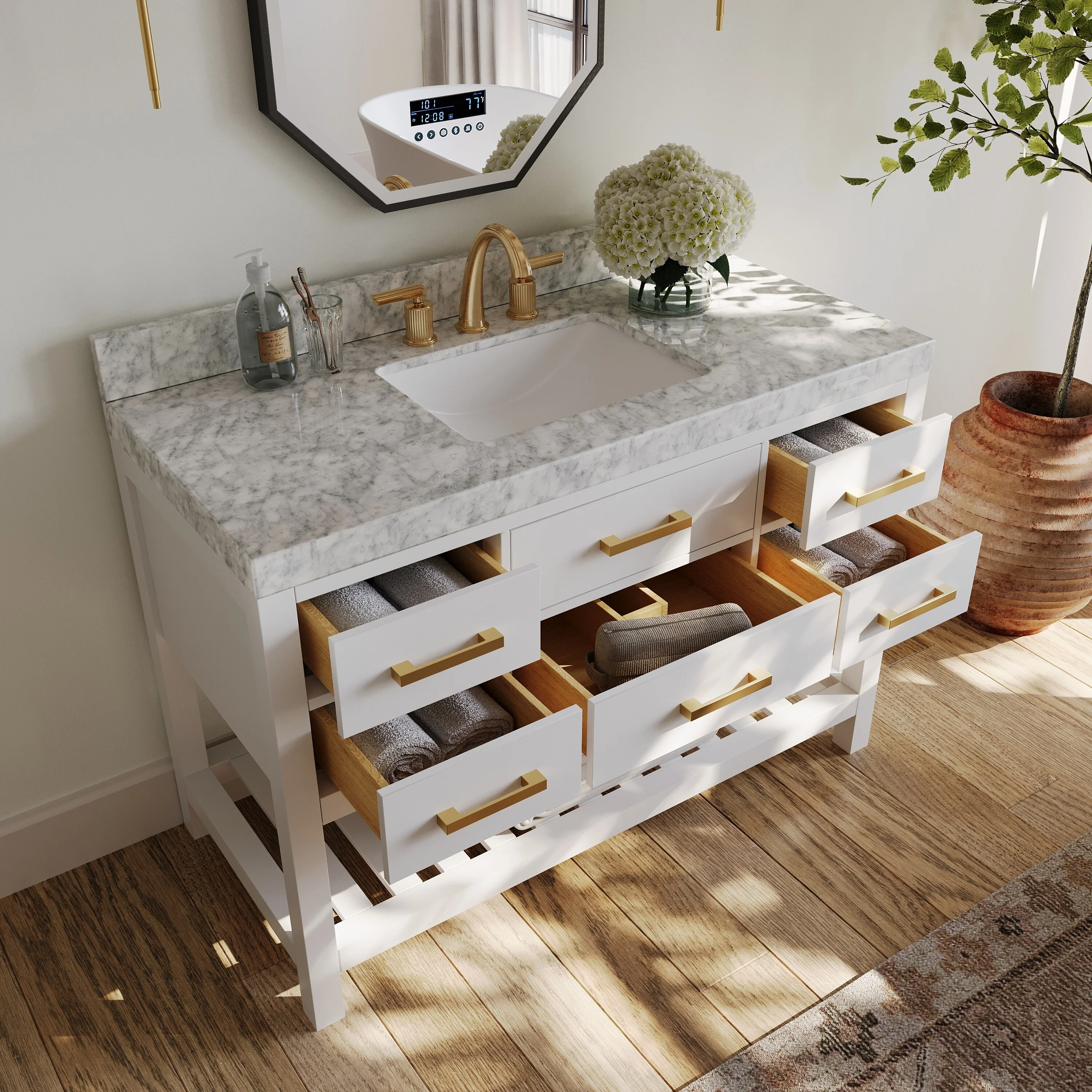 Ancerre Designs Elizabeth Bathroom Vanity Set