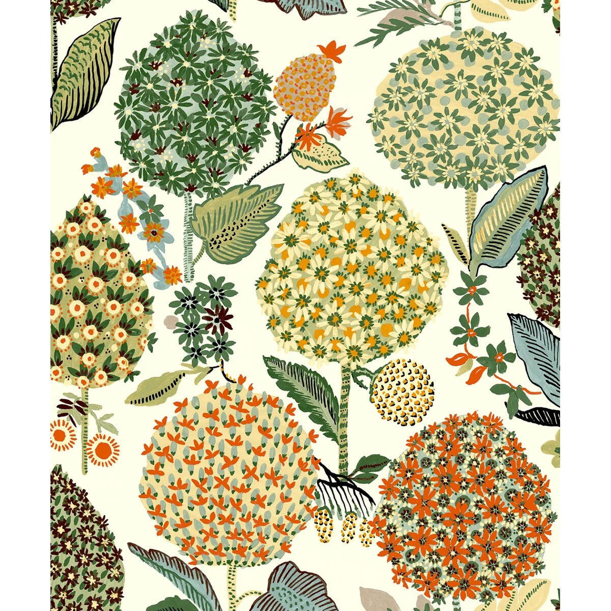 NextWall Blooming Bulbs Peel and Stick Wallpaper