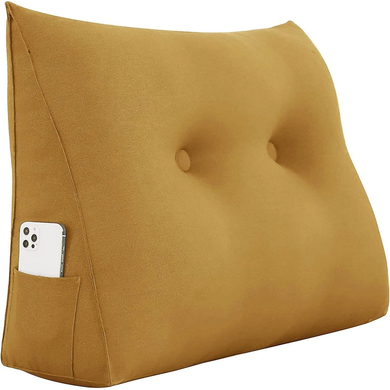 WOWMAX Bed Rest Wedge Reading Pillow Sofa Daybed Triangle Cushion 24