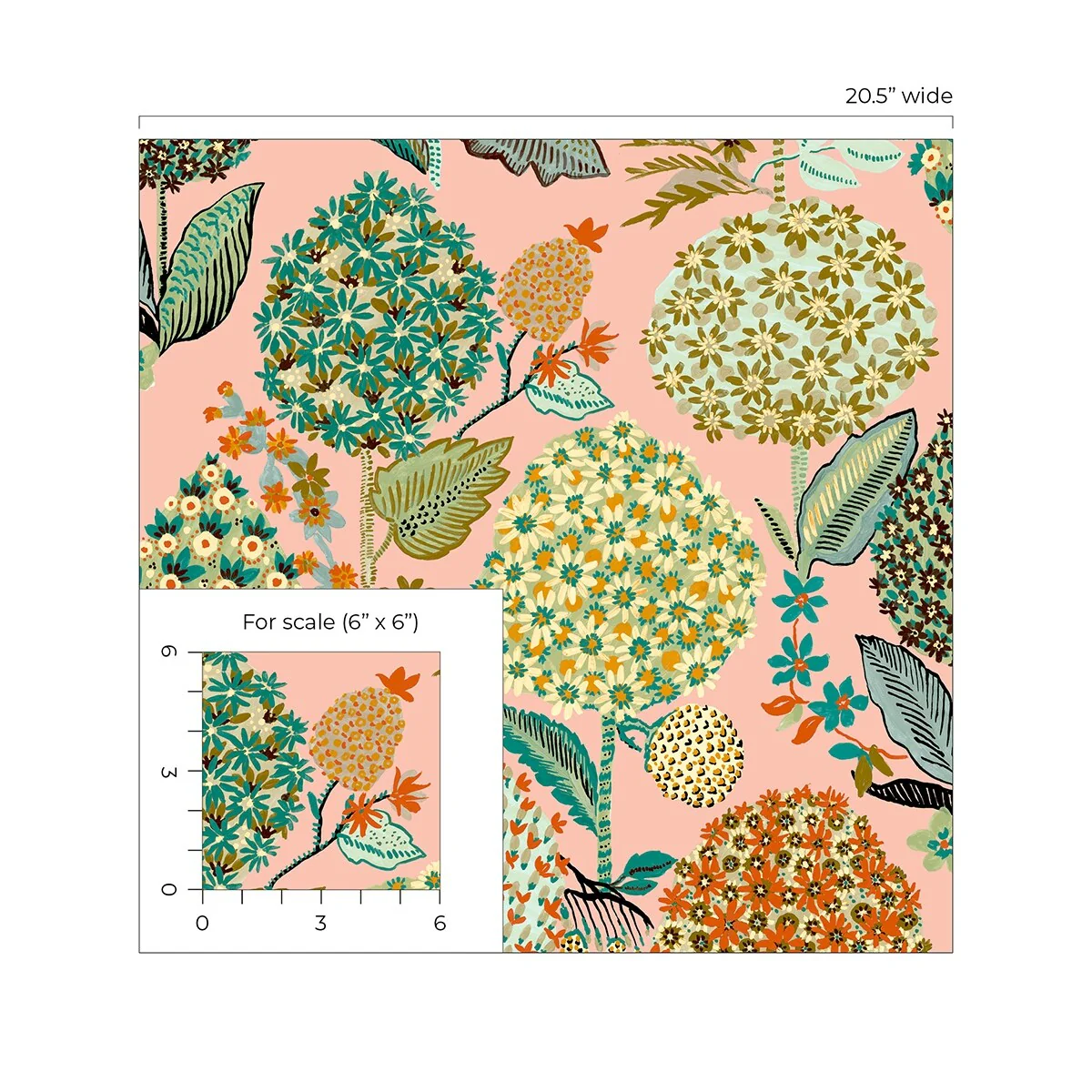 NextWall Blooming Bulbs Peel and Stick Wallpaper