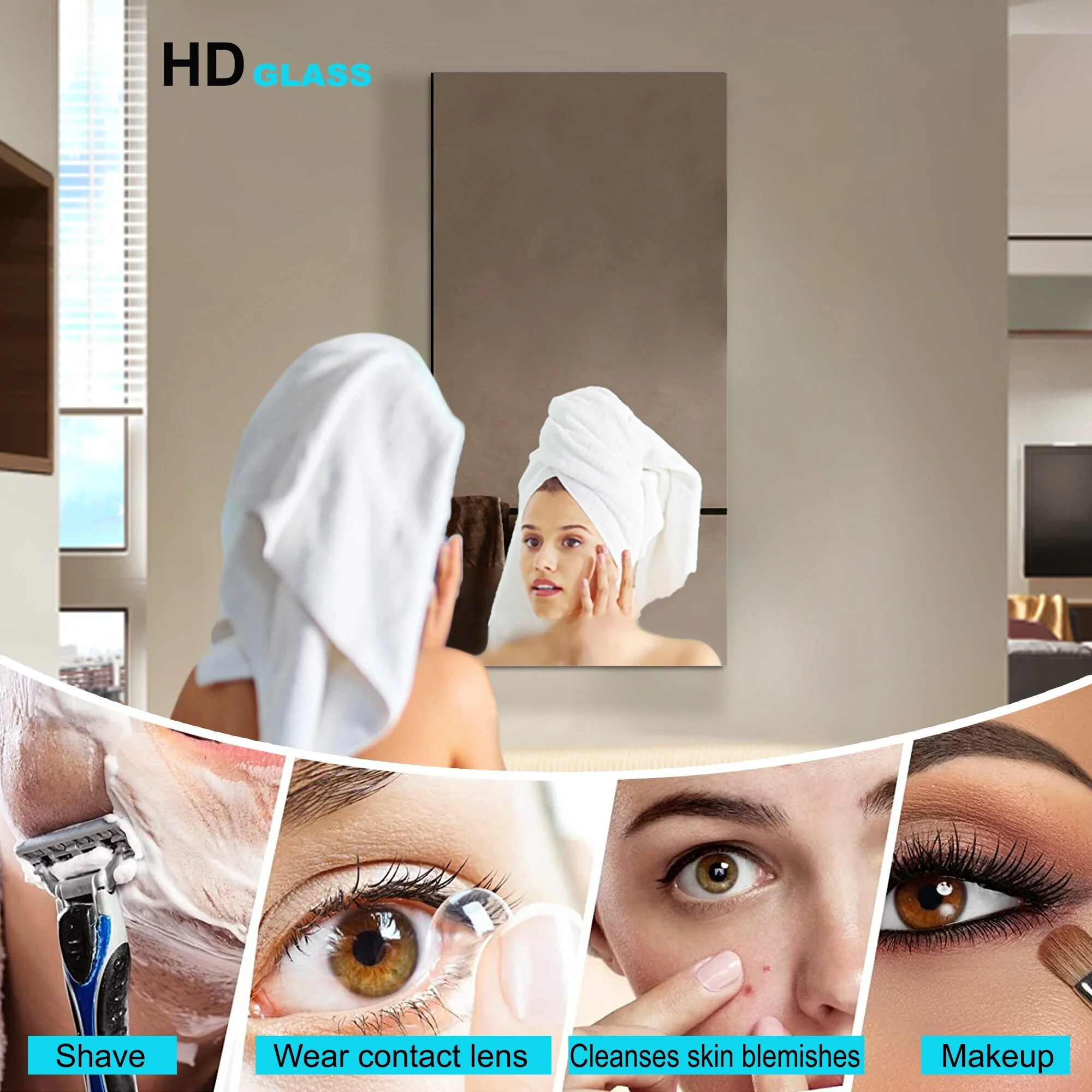 Single Door Recessed or Surface Mount Medicine Cabinet