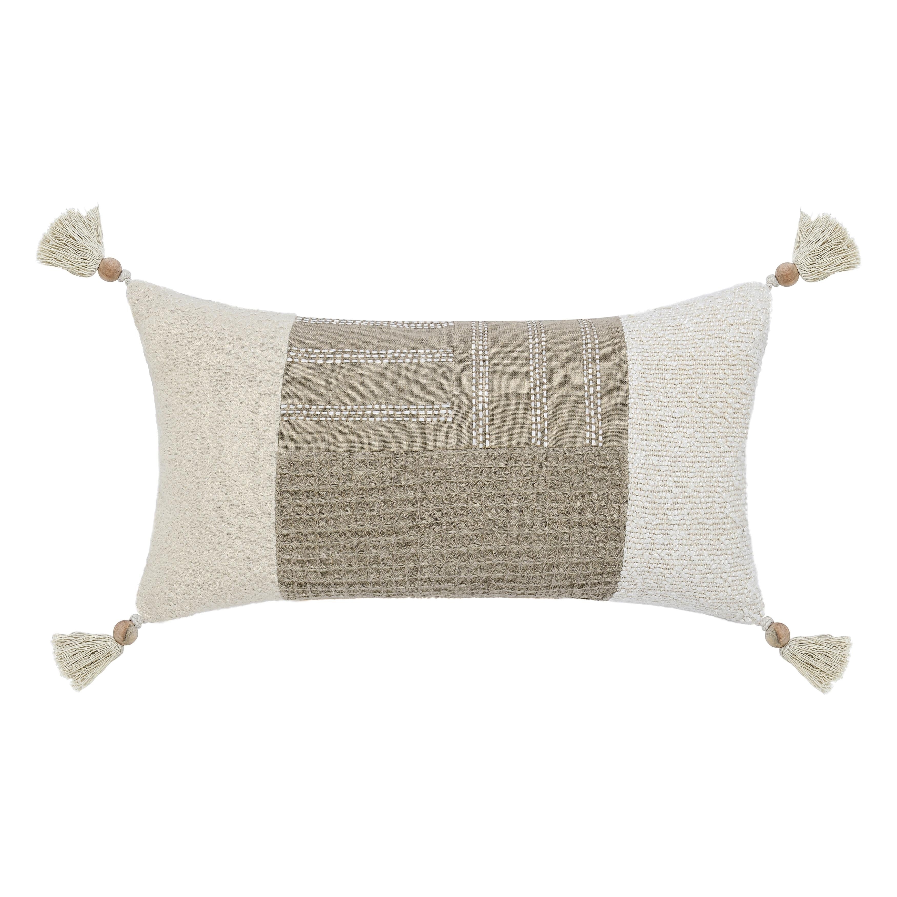 Villa by Classic Home Yasa Cotton Blend Throw Pillow