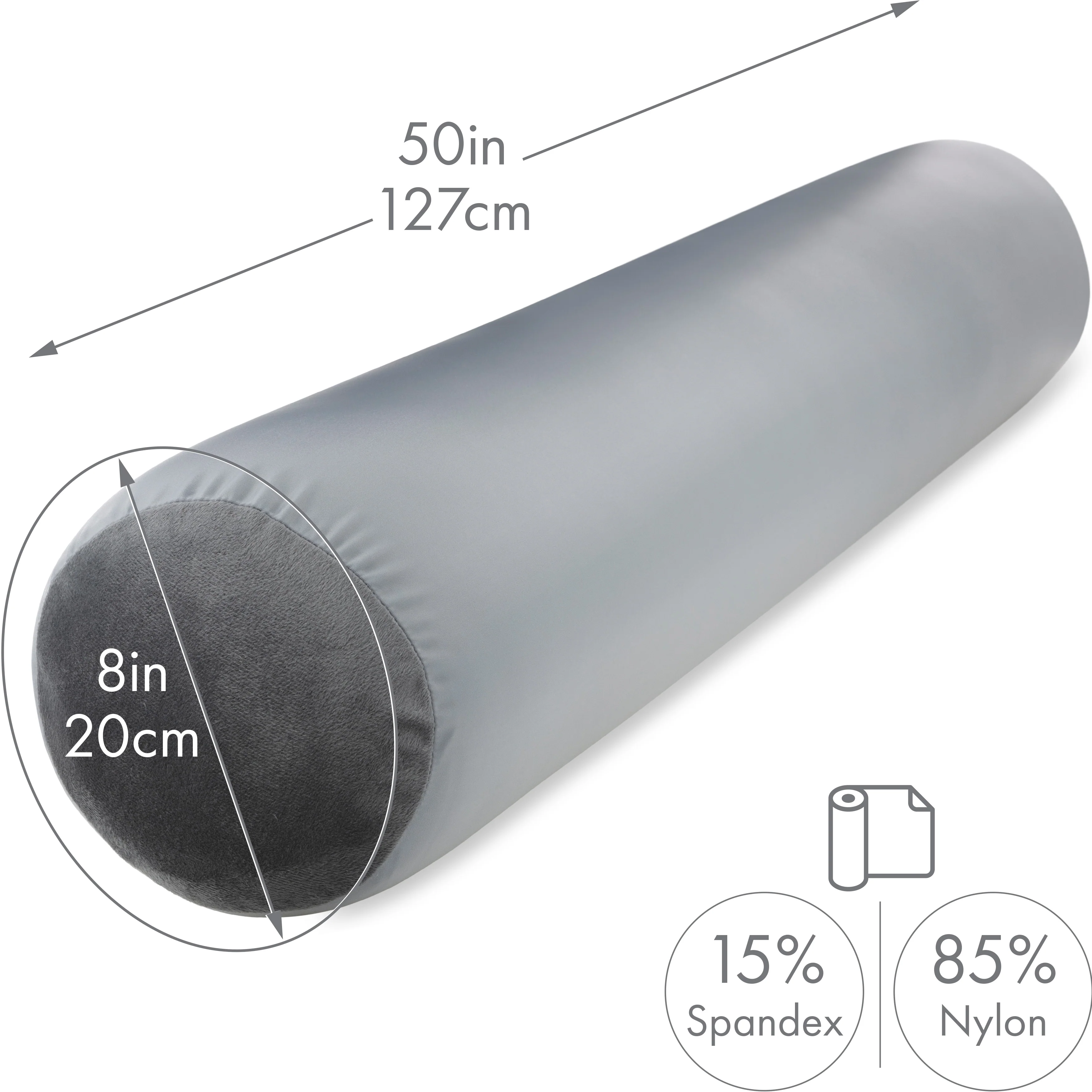 Straight Body Pillow, Premium Microbead,Side Sleeping / Pregnant Women
