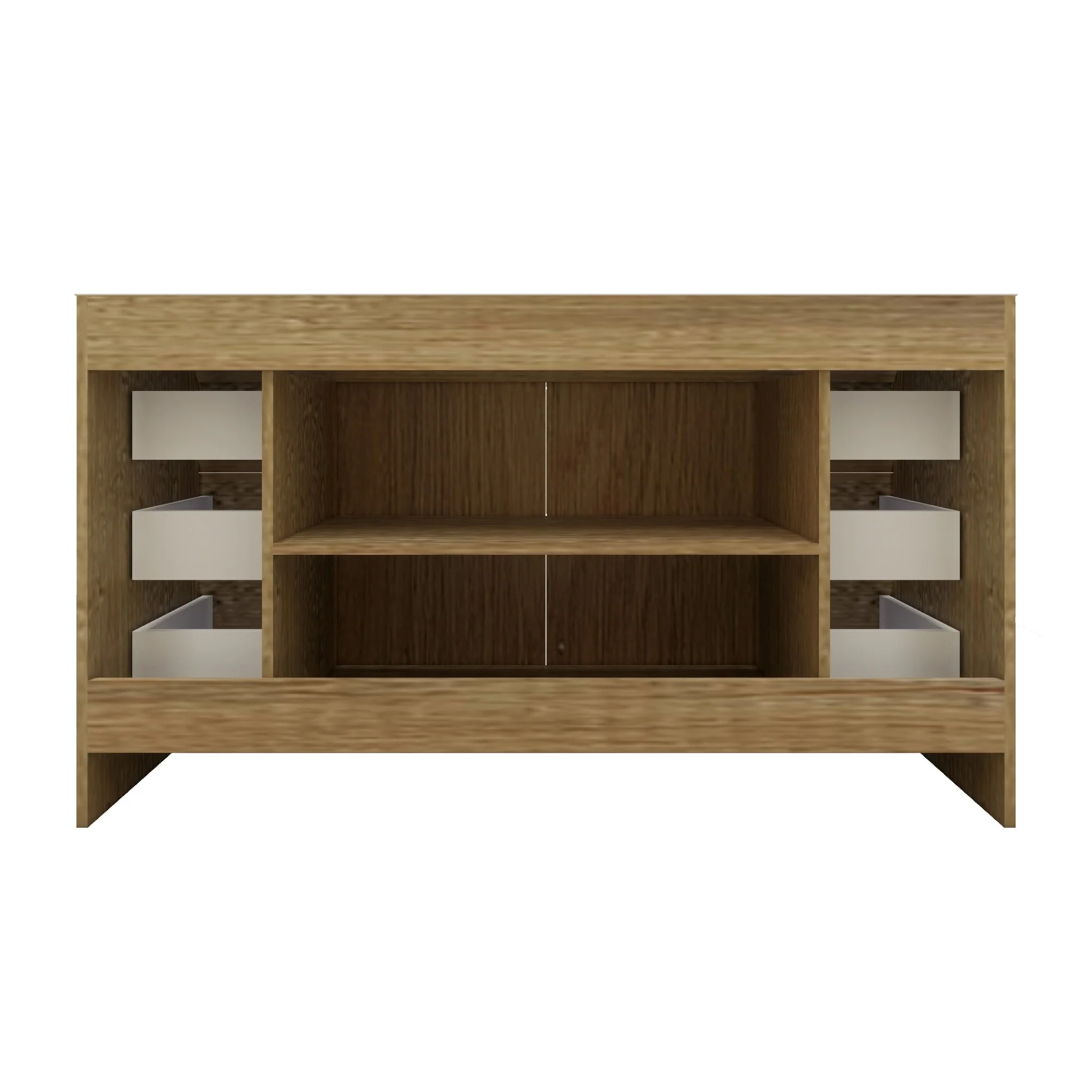 Eliza 60'' Freestanding Vanity with Single Sink on the Left