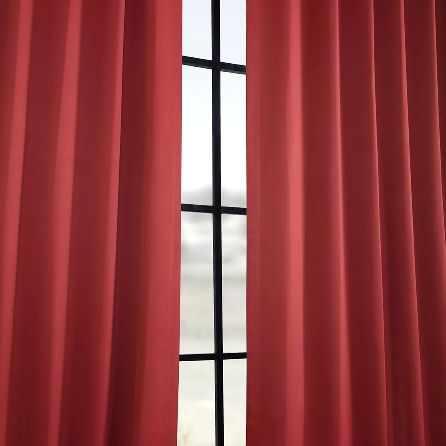 Exclusive Fabrics Room Darkening 108-inch Curtain Panel Pair
