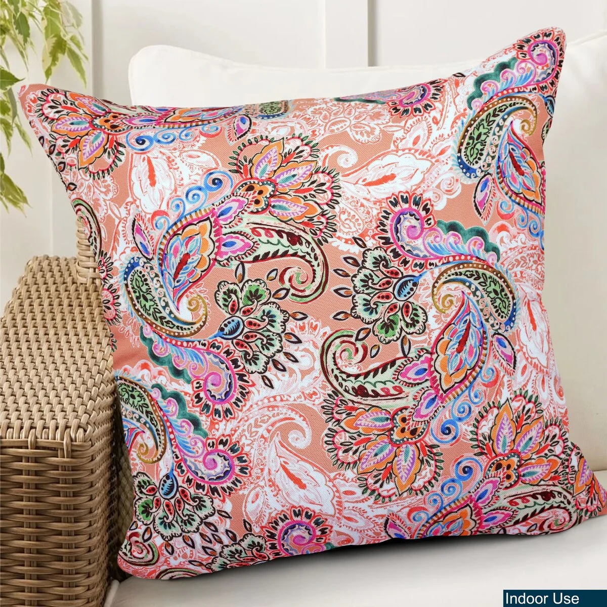 Decorative Indoor/Outdoor Throw Pillows with Inserts 18''X18'' Inches