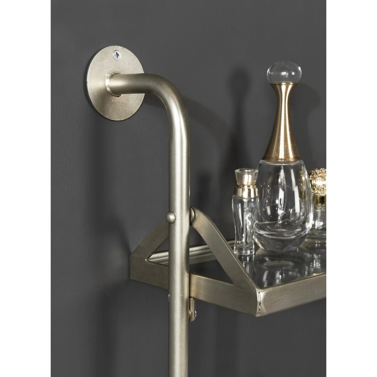 Kate and Laurel Marit Three-Tier Wall Shelf