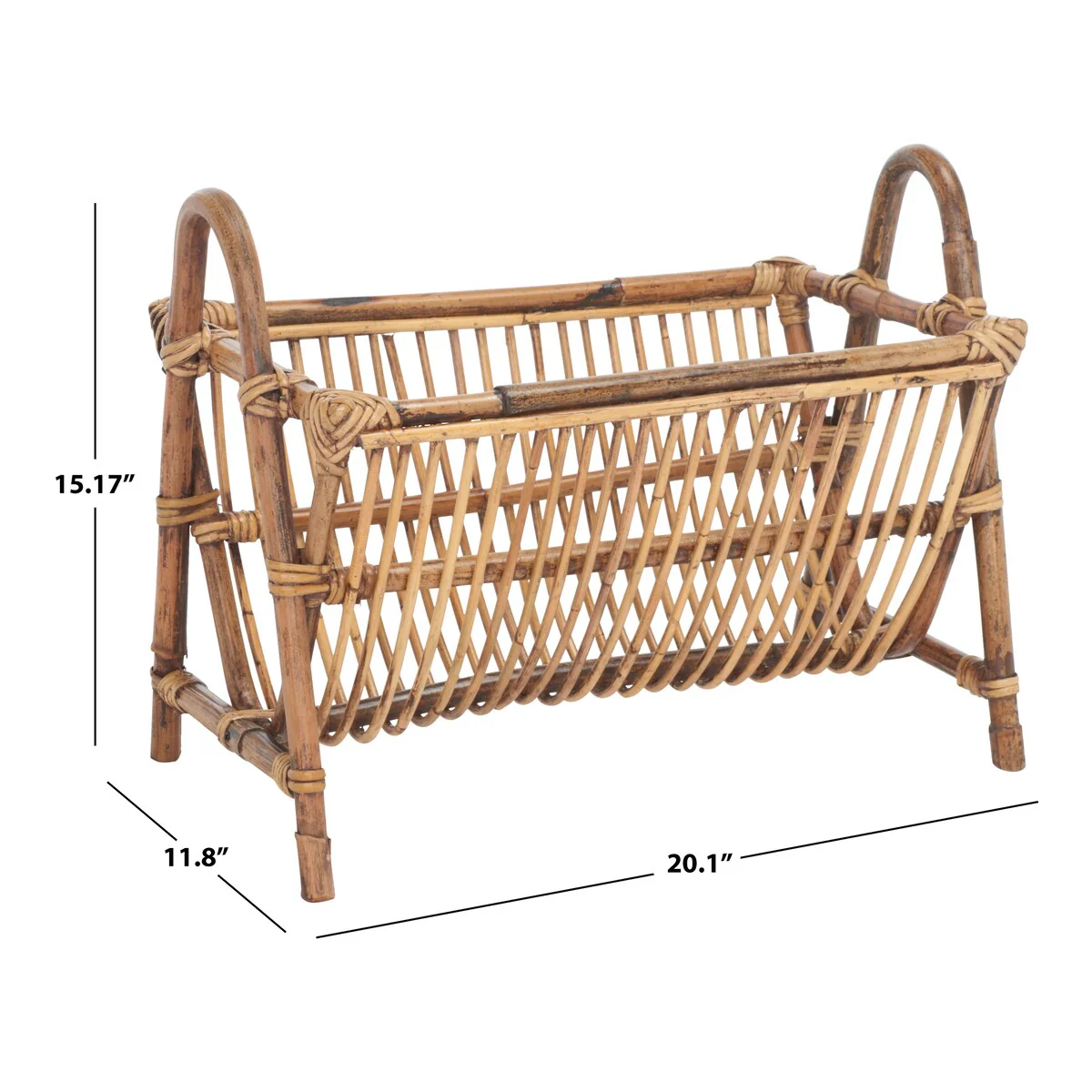 SAFAVIEH Hamideh Newspaper Rack - 20