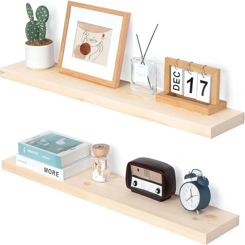 Wood Floating Shelves for Wall - 6.7