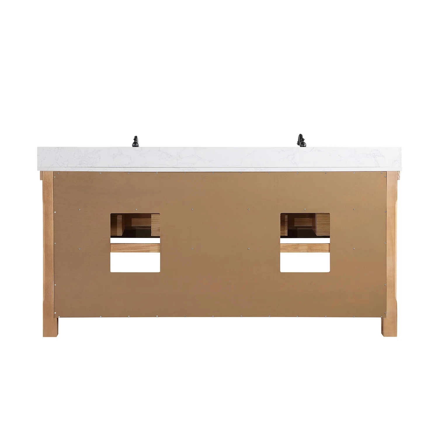 Villareal Bath Vanity with Composite Stone Top without Mirror