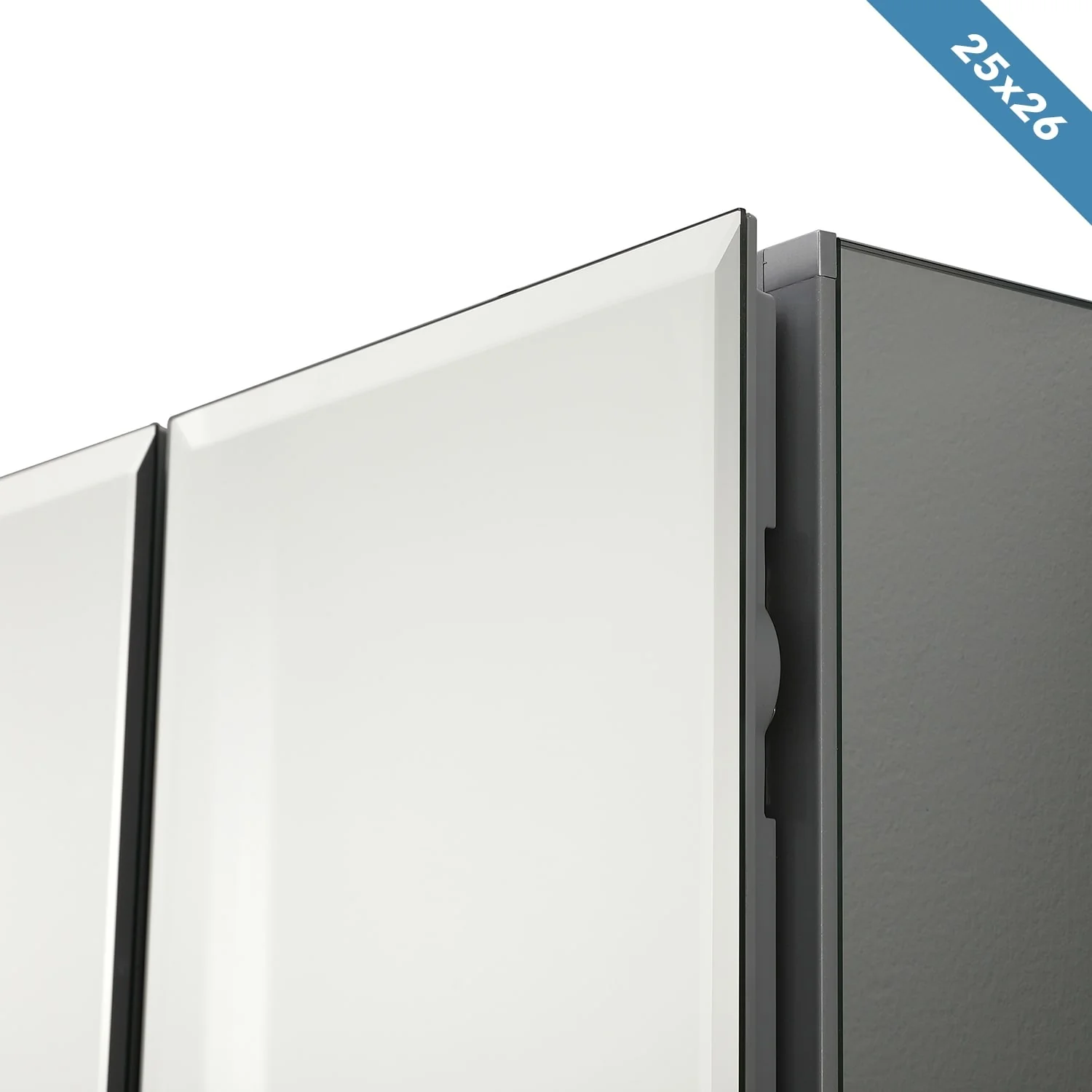 Frameless Aluminum Bathroom Mirror Medicine Cabinet