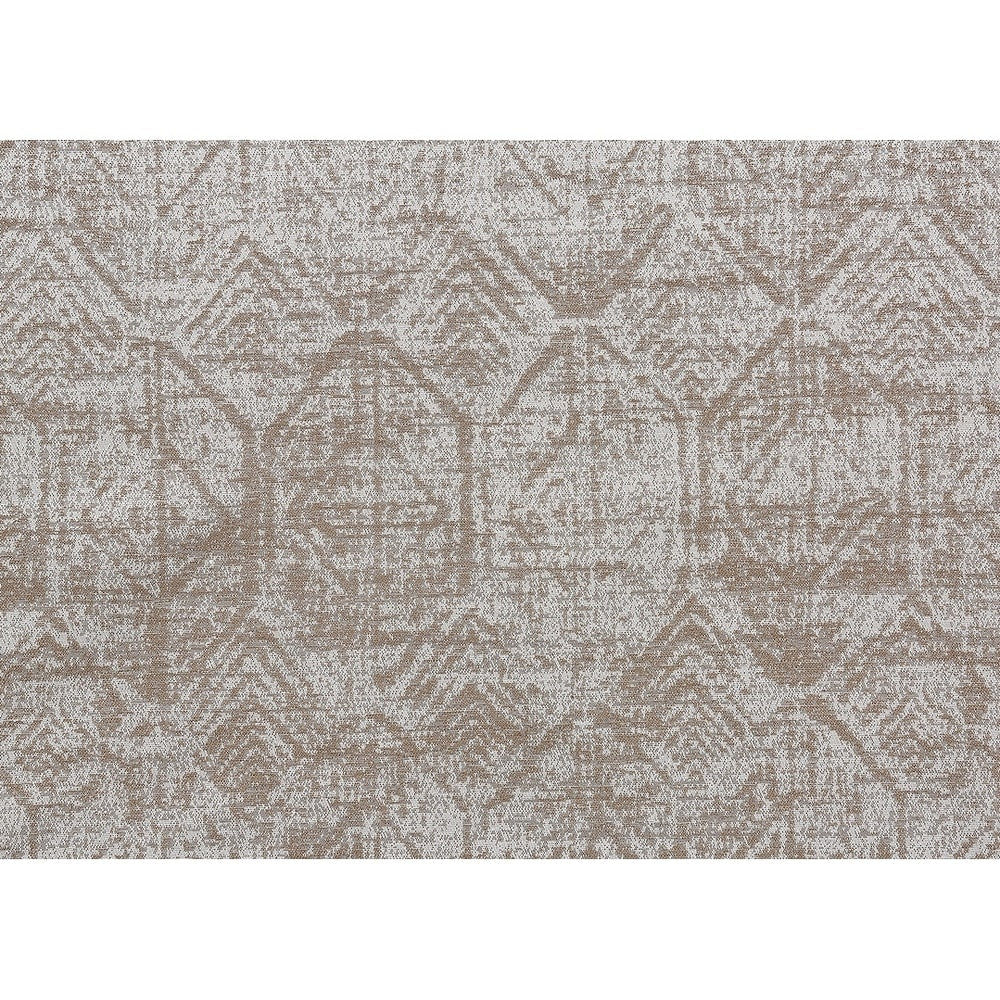 Sun Zero Darren Distressed Global Blackout Lined Grommet Curtain Panel, Single Panel