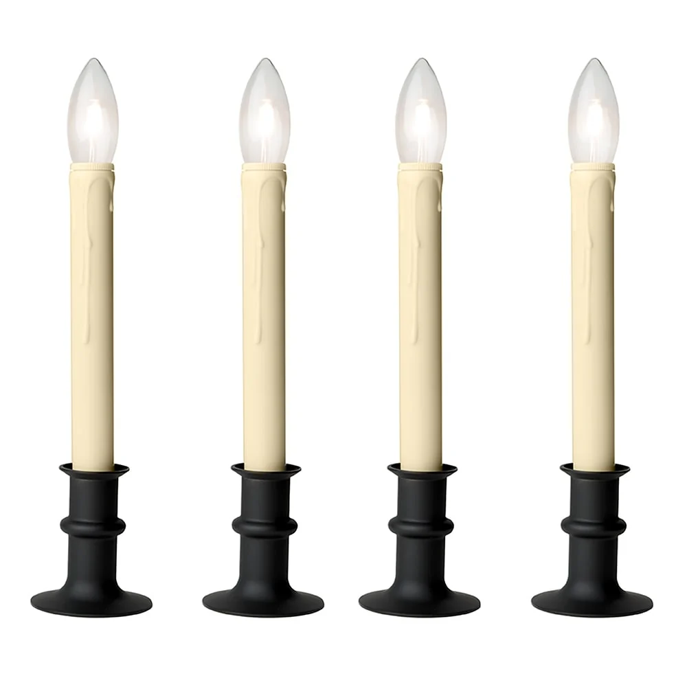 Battery Operated Bi-Directional LED Adjustable Candle 2-pack or 4-pack