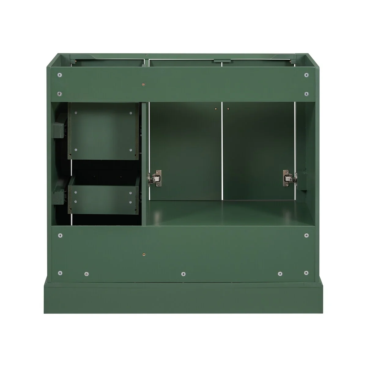 Bathroom Cabinet with Two Doors and Four Drawers