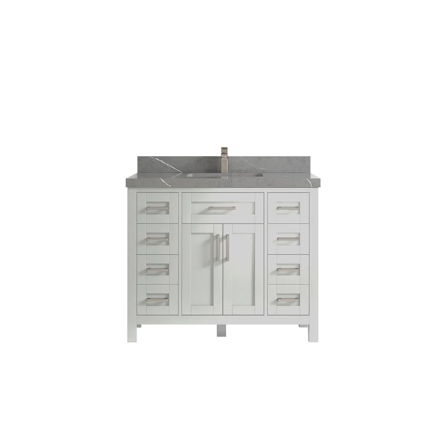 Willow Collections 42 in. W x 22 in. D Cambridge Single Sink Bathroom Vanity with Countertop