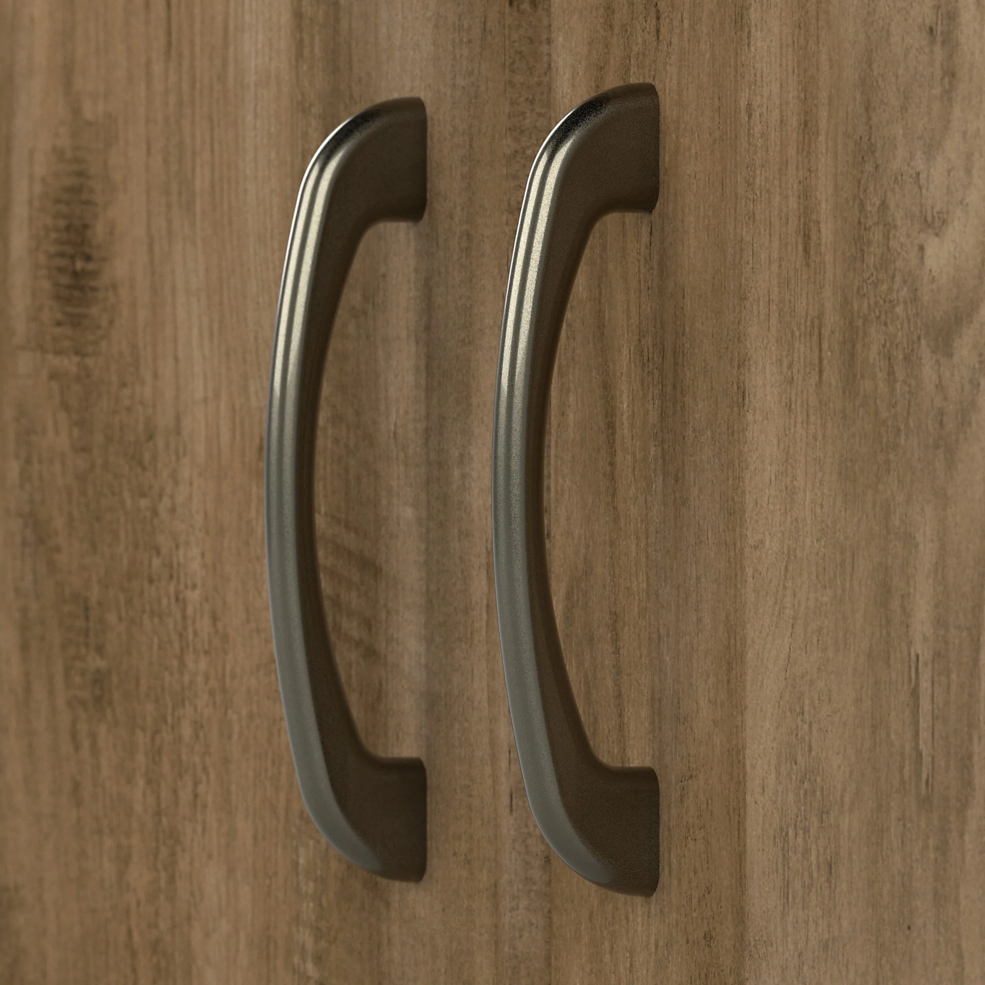 Cabot Small Bathroom Storage Cabinet with Doors by Bush Furniture