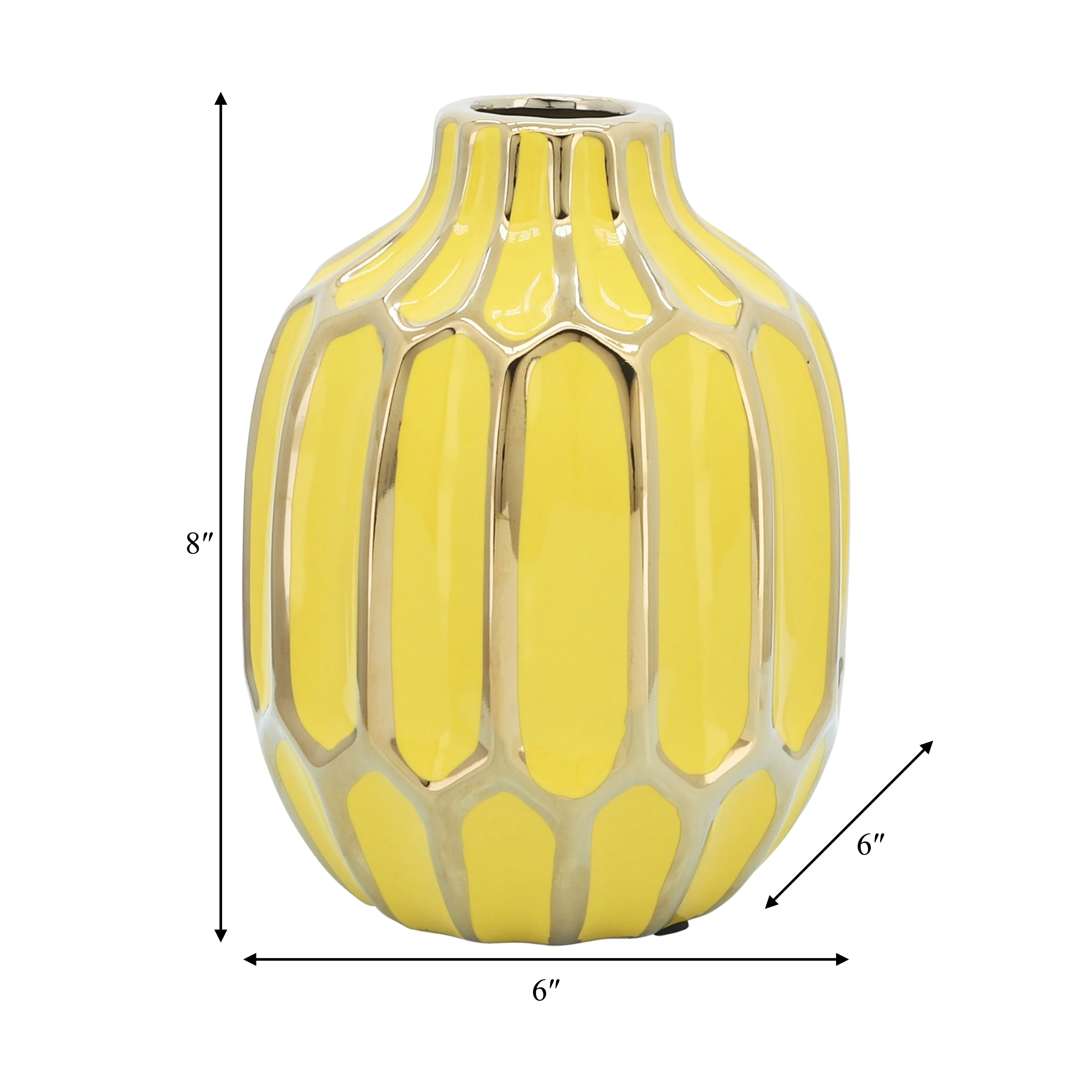 Sagebrook Home Elegant Ceramic Vase