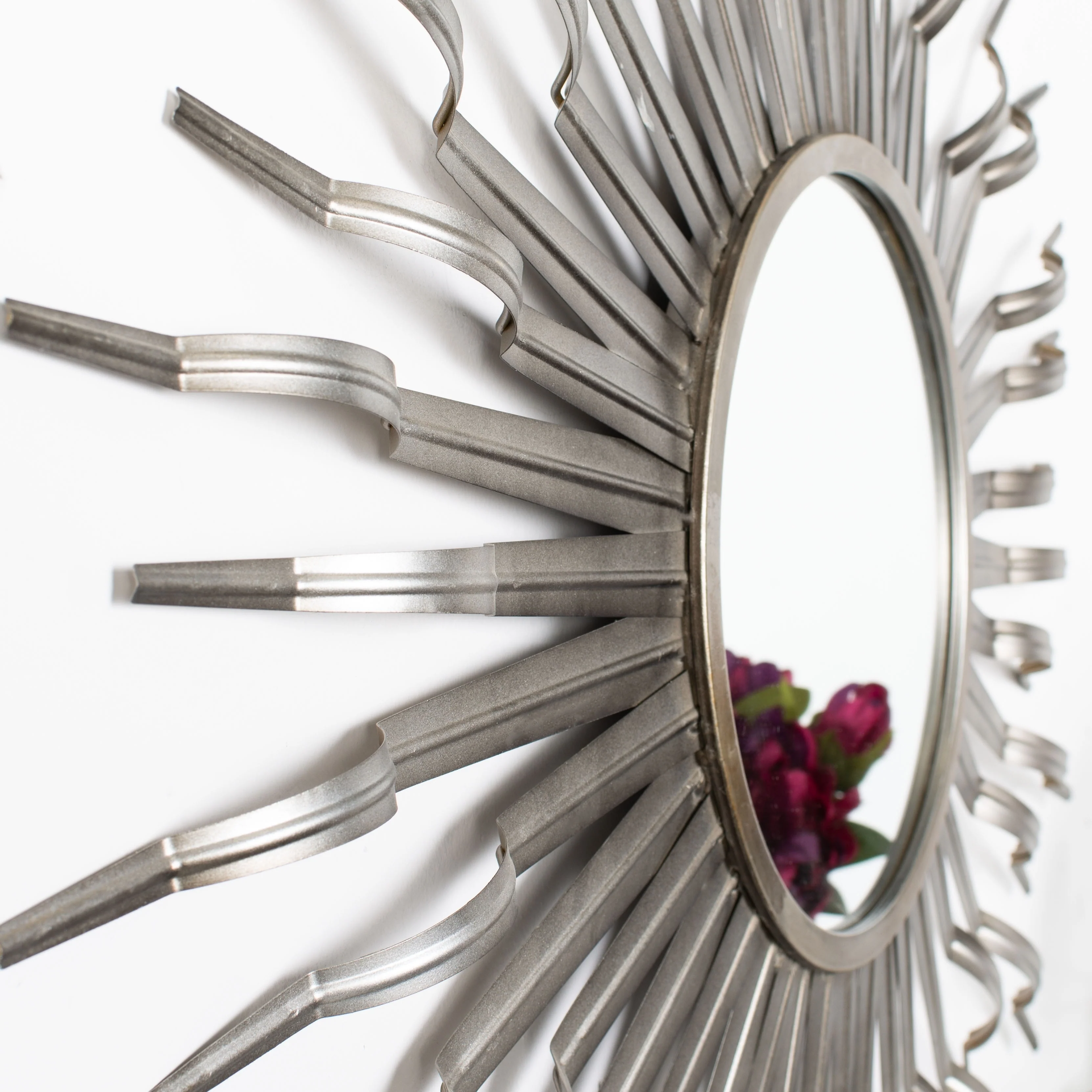 SAFAVIEH Naya 35-inch Sunburst Round Mirror - 35