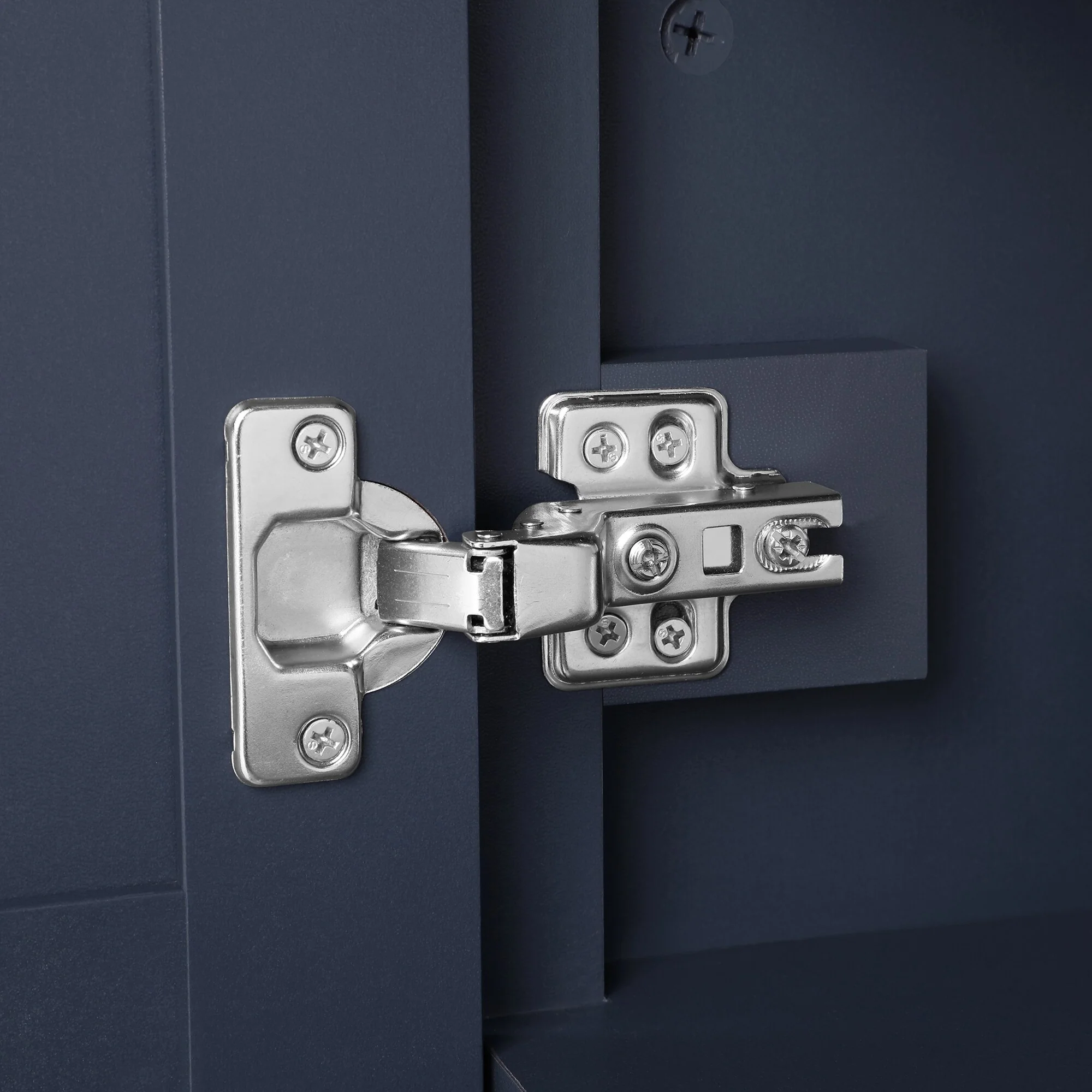 Ove Decors Kansas 36 in. Single Sink Bathroom Vanity in Midnight Blue