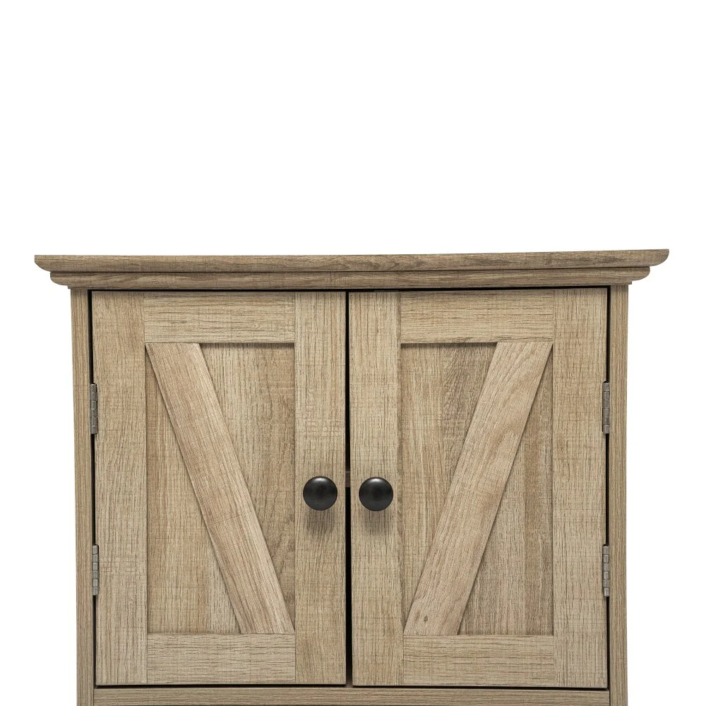 Wall-Mounted Medicine Cabinet Bathroom Storage Organizer with Shelves