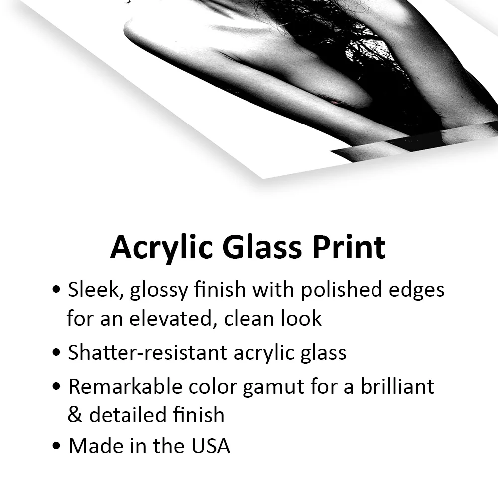 Wisdom And Fire Print On Acrylic Glass by Loui Jover